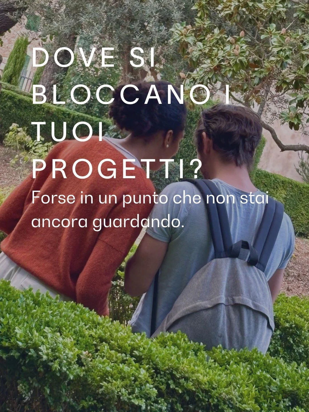 Quante volte i progetti si bloccano non per mancanza di idee ma per mancanza di connessione tra le persone che ne fanno parte.

Dietro ad ogni blocco esterno, c'&egrave; un movimento interno: un dialogo non avvenuto, un sentire non accolto..

La sfer