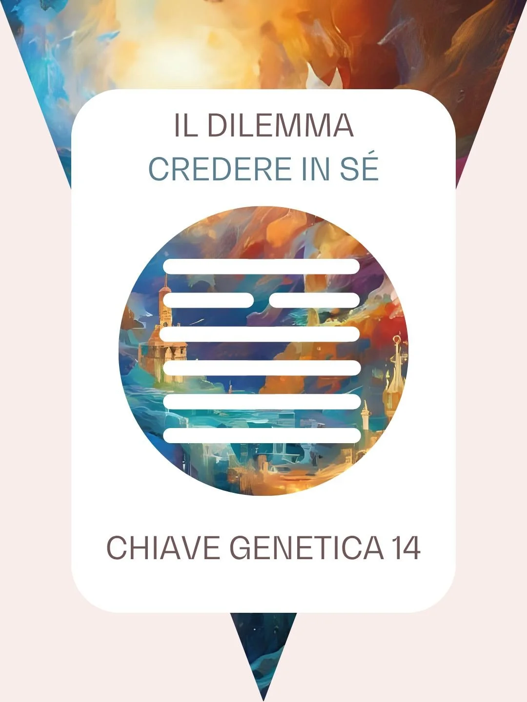 IL DILEMMA DI CREDERE IN S&Eacute; ❤️&zwj;🩹
Le frequenze della chiave 14 portano in campo questo dilemma.

Osservarlo non serve per giudicarti, ma per accorgerti di come ti muovi dentro le dinamiche di potere, fiducia e riconoscimento.

Tu, come sta