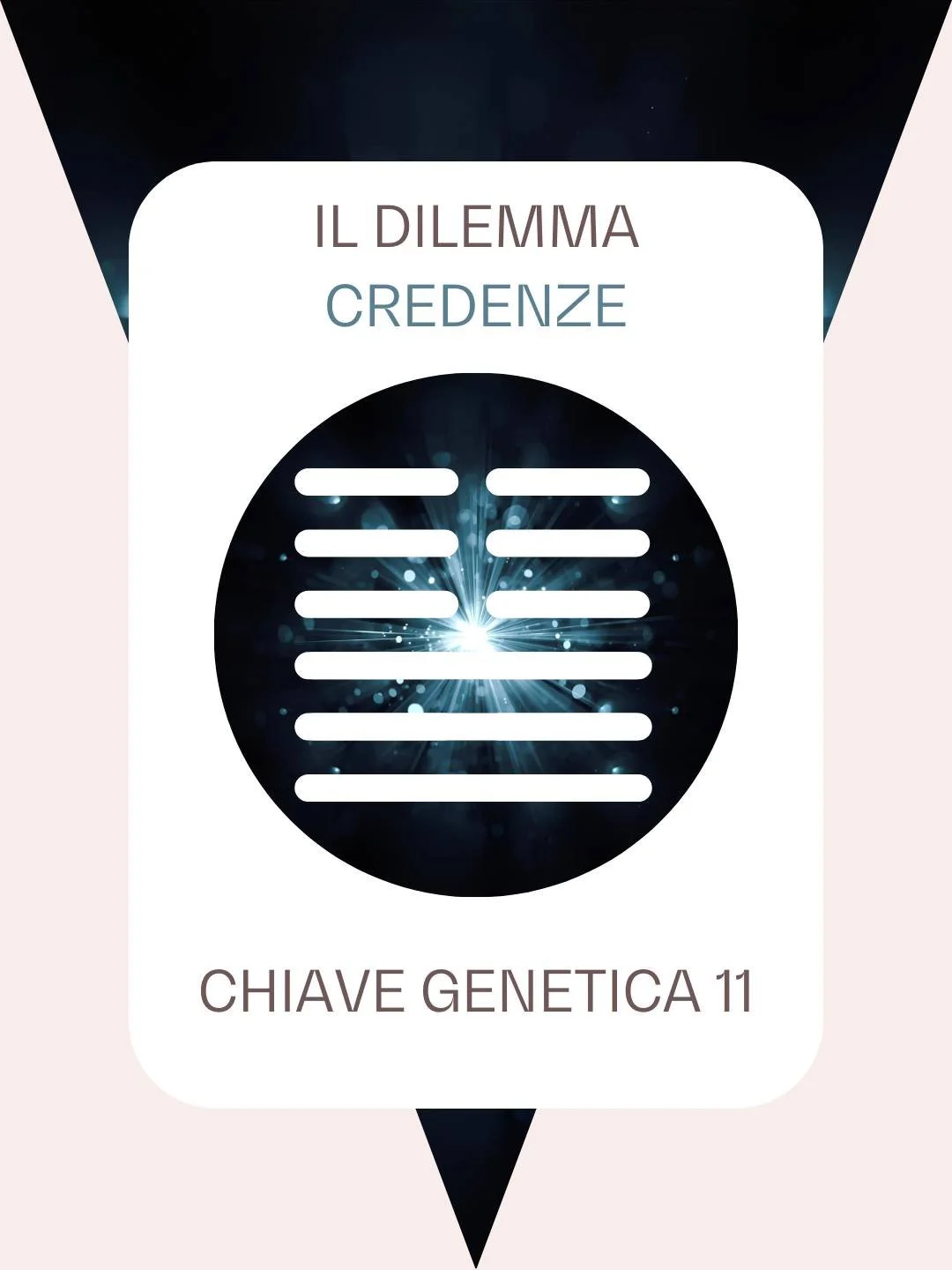 IL DILEMMA DELL CREDENZE❤️&zwj;🩹

Ecco, questo &egrave; il dilemma portato in campo dalle frequenze della Chiave Genetica 11

🪬 E tu come stai vivendo questo transito?

CLICCA IN BIO

✨Clicca in bio per acquistare B-YourProfile, il tuo Profilo Pers