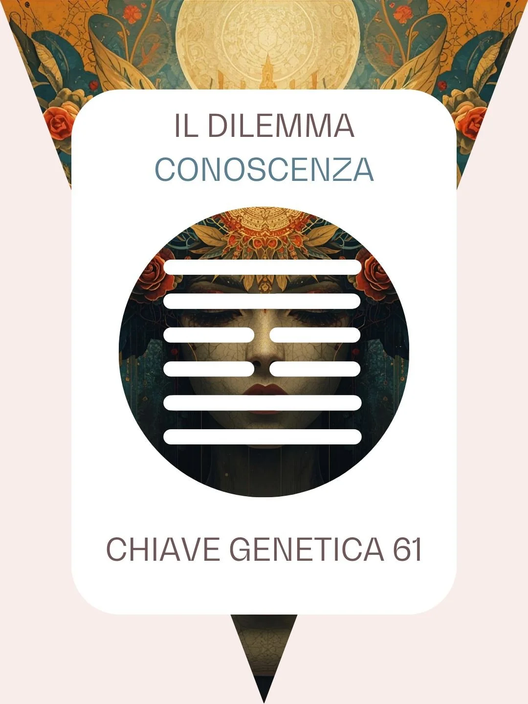 IL DILEMMA DELLA CONOSCENZA❤️&zwj;🩹

Ecco, questo &egrave; il dilemma portato in campo dalle frequenze della Chiave Genetica 61

🪬 E tu come stai vivendo questo transito?

CLICCA IN BIO

✨Clicca in bio per acquistare B-YourProfile, il tuo Profilo P