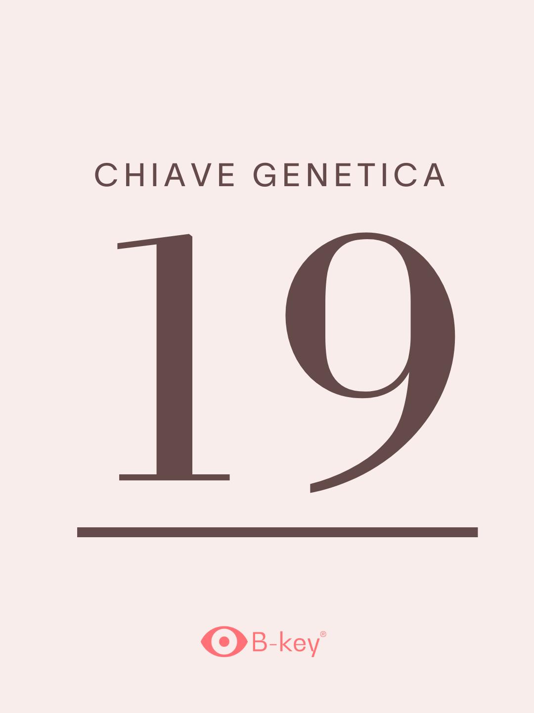 Chiave Genetica 19