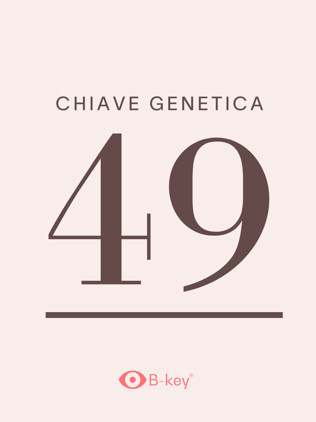 Chiave Genetica 49