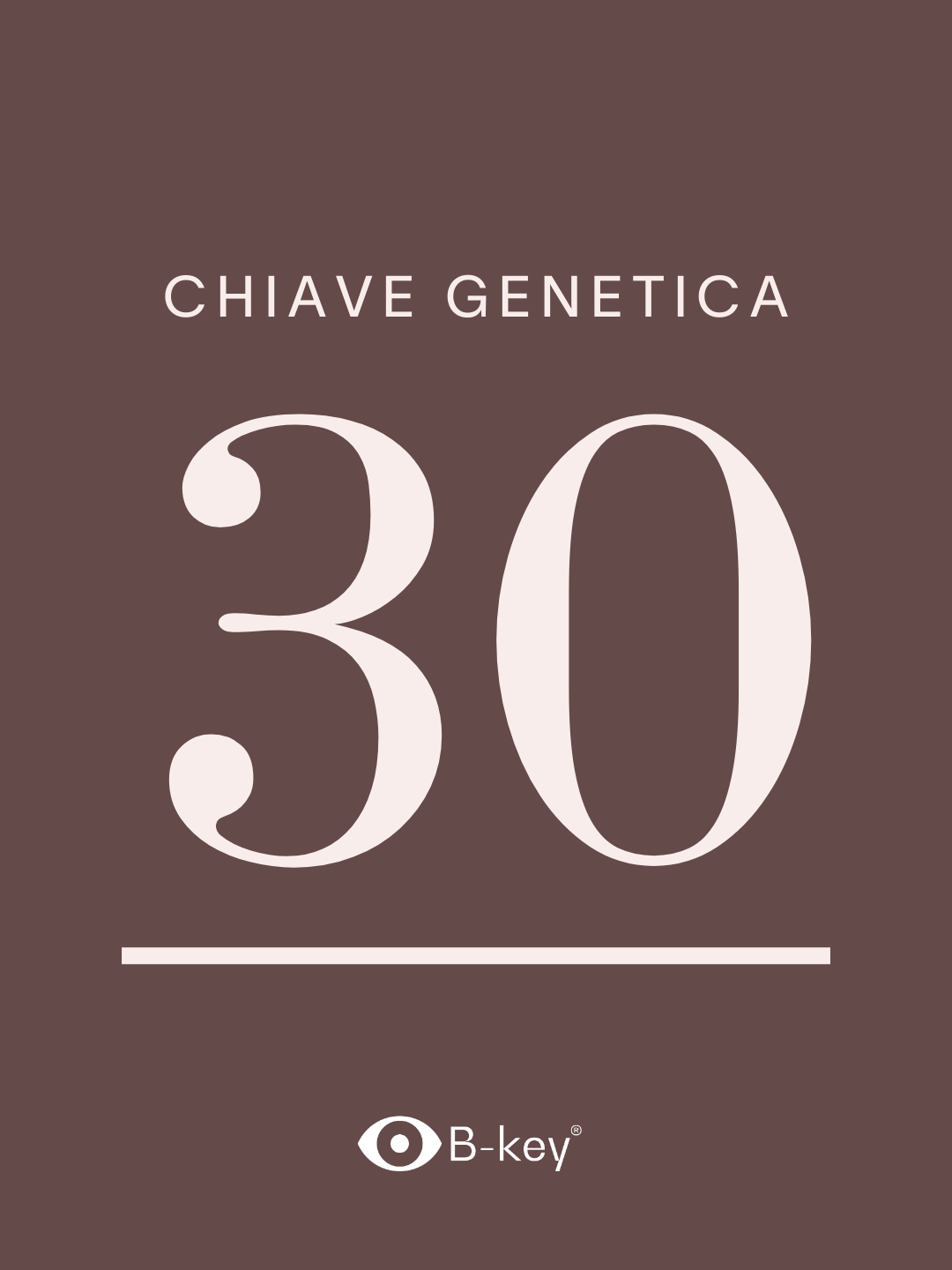 Chiave Genetica 30