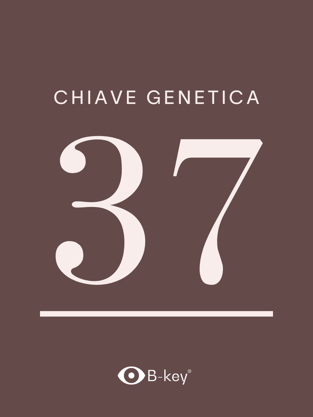 Chiave Genetica 37