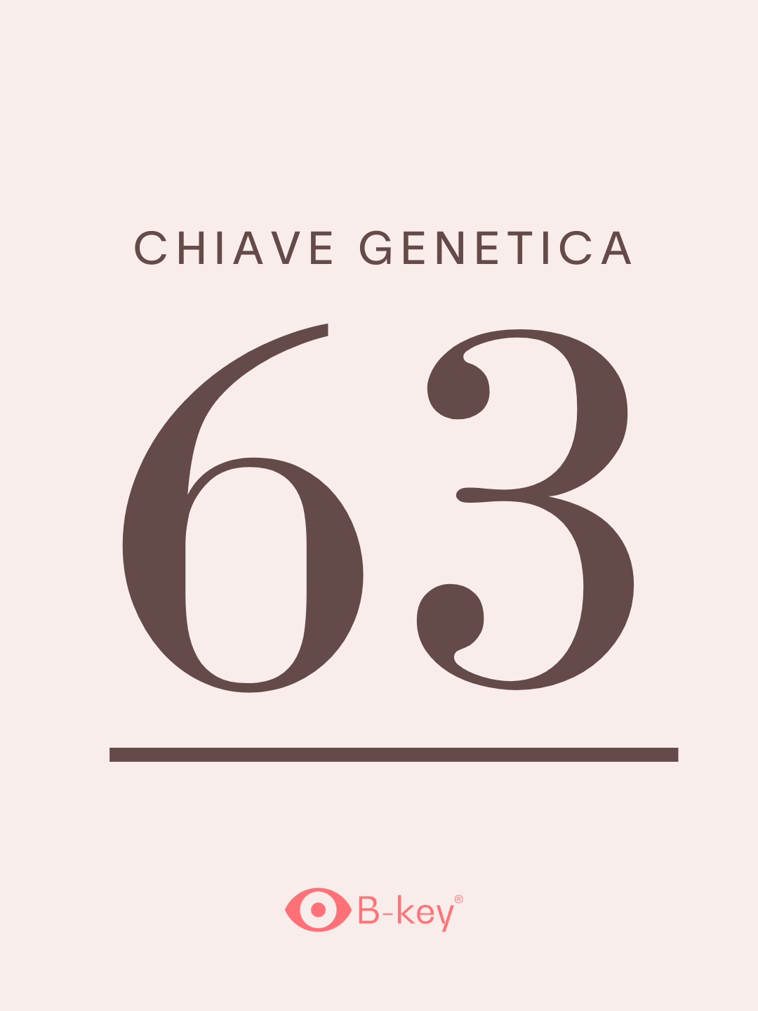 Chiave Genetica 63