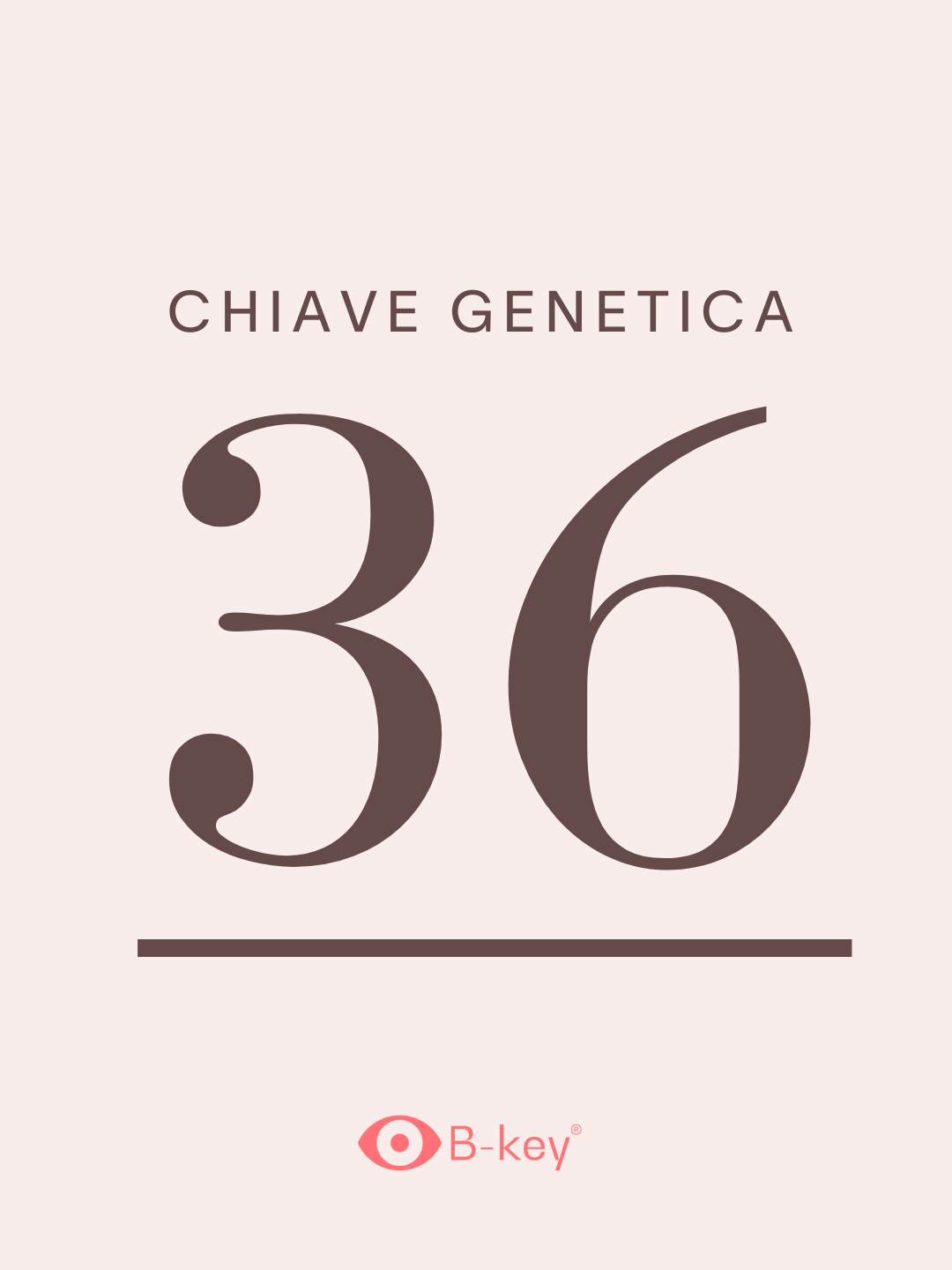 Chiave Genetica 36