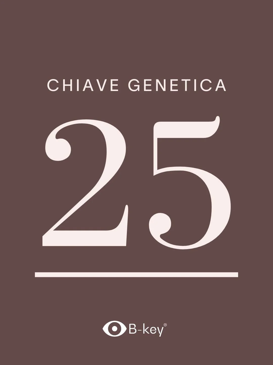 CHIAVE GENETICA 25 Transito dal 18 al 24 marzo.

Ogni transito ci porta a fare esperienza delle particolari qualit&agrave; che ogni Chiave Genetica ha in s&eacute;.
Se hai questa Chiave nel tuo Profilo Ologenetico, potresti sentirti pi&ugrave; coinvo