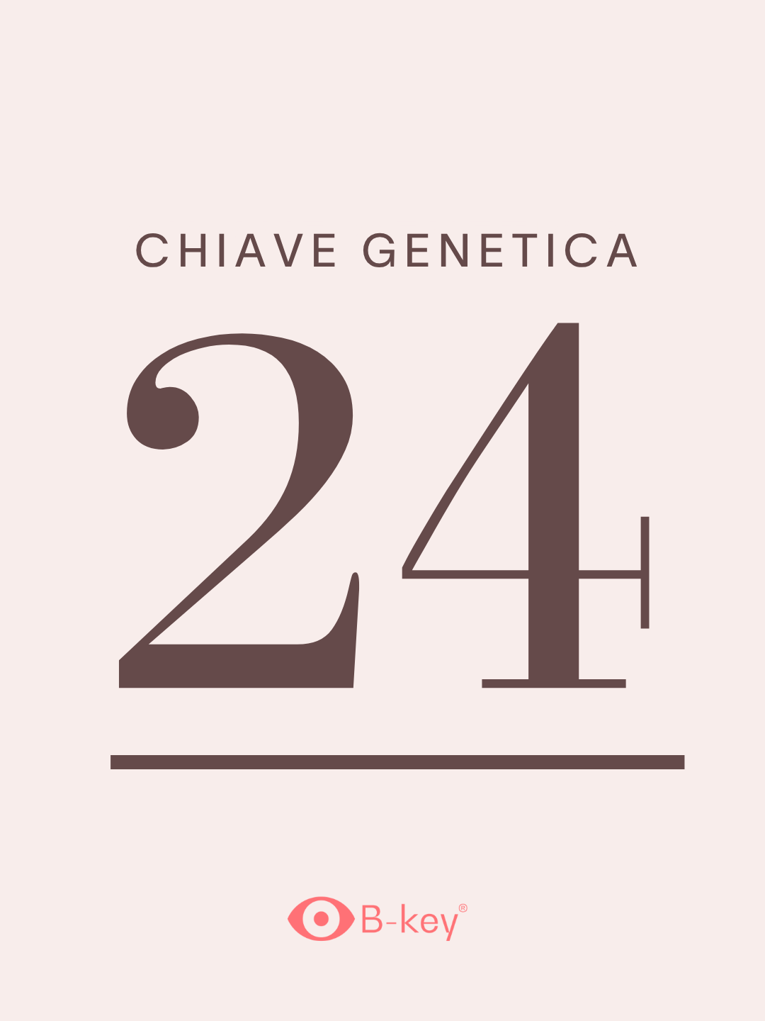 Chiave Genetica 24