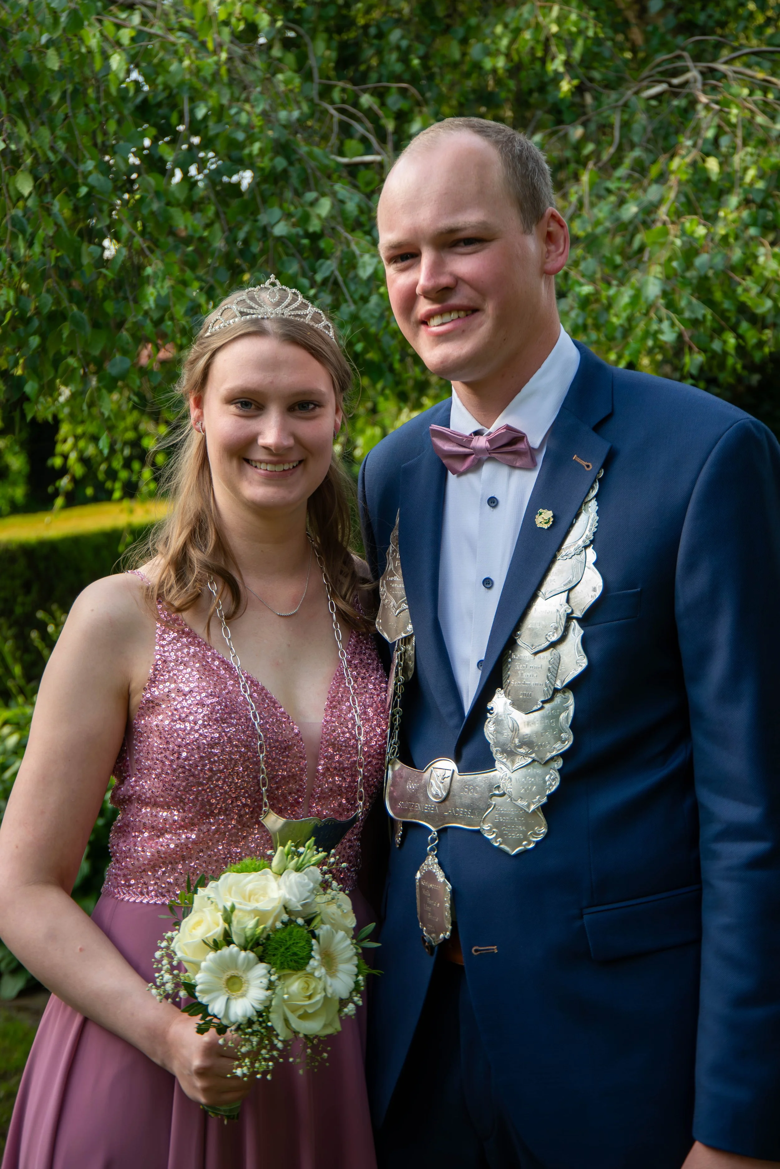 Königspaar 2025 Jannis Schepers & Christa Plüth