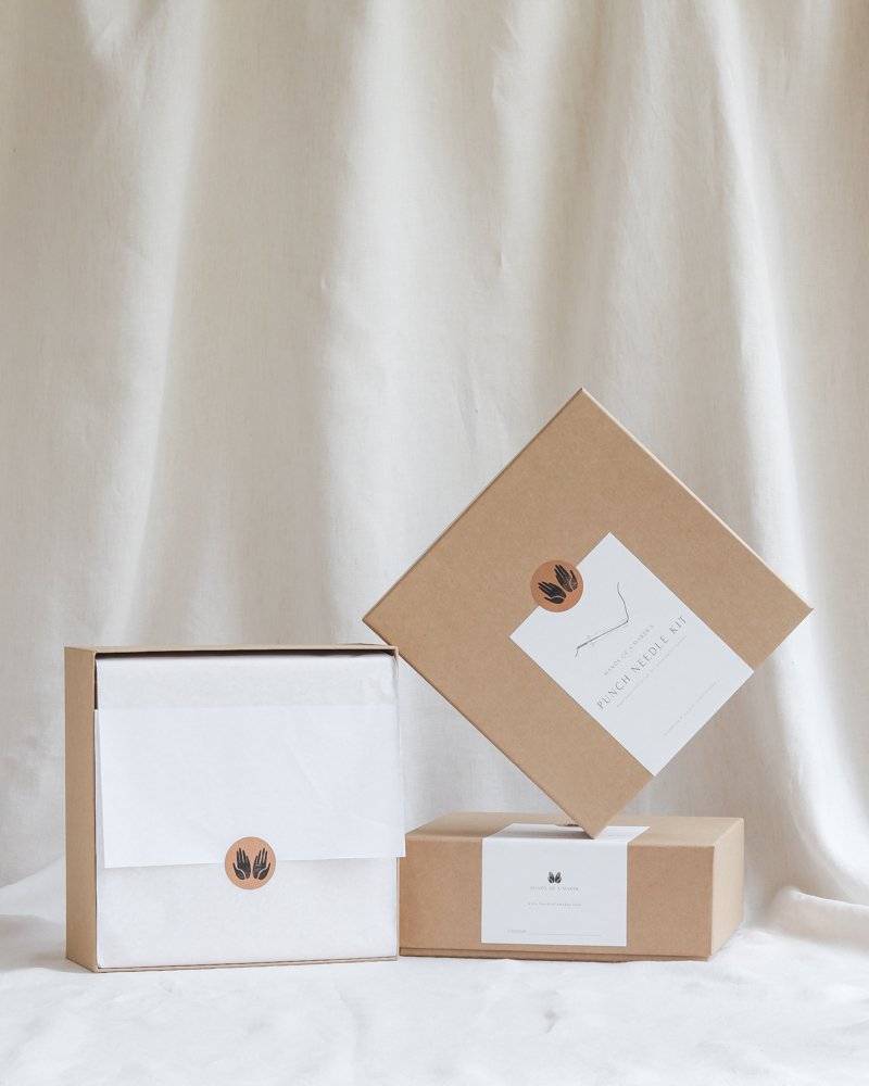 Wooden Punch Needle and Thread Kit – These Hands Makers Collective