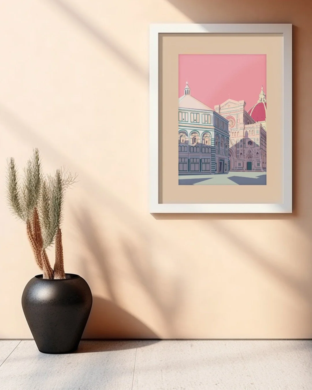 A cathedral drawn from silence.
Born in the stillness of 2020, this illustration captures Florence&rsquo;s heart with the calm precision of its lines &mdash; a gesture of beauty made when the world stood still.

Printed on textured, natural-fiber pap