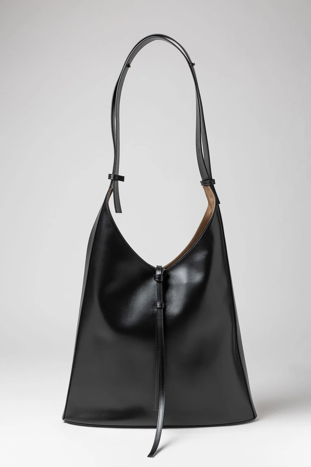 Margaret Maxy Leather Hobo Tote Bag – Made in Florence