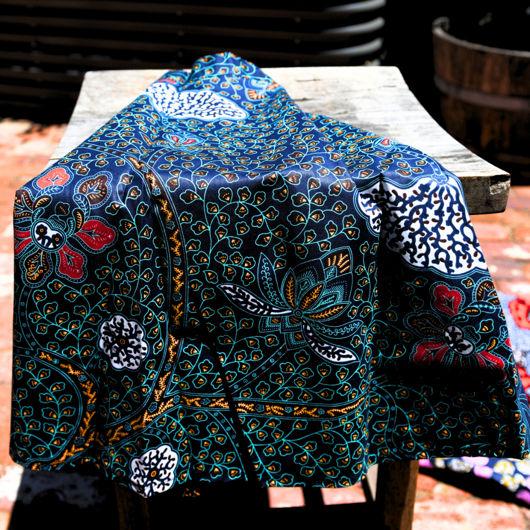 Skirt  Wrap Around  Blue Flower 2.png