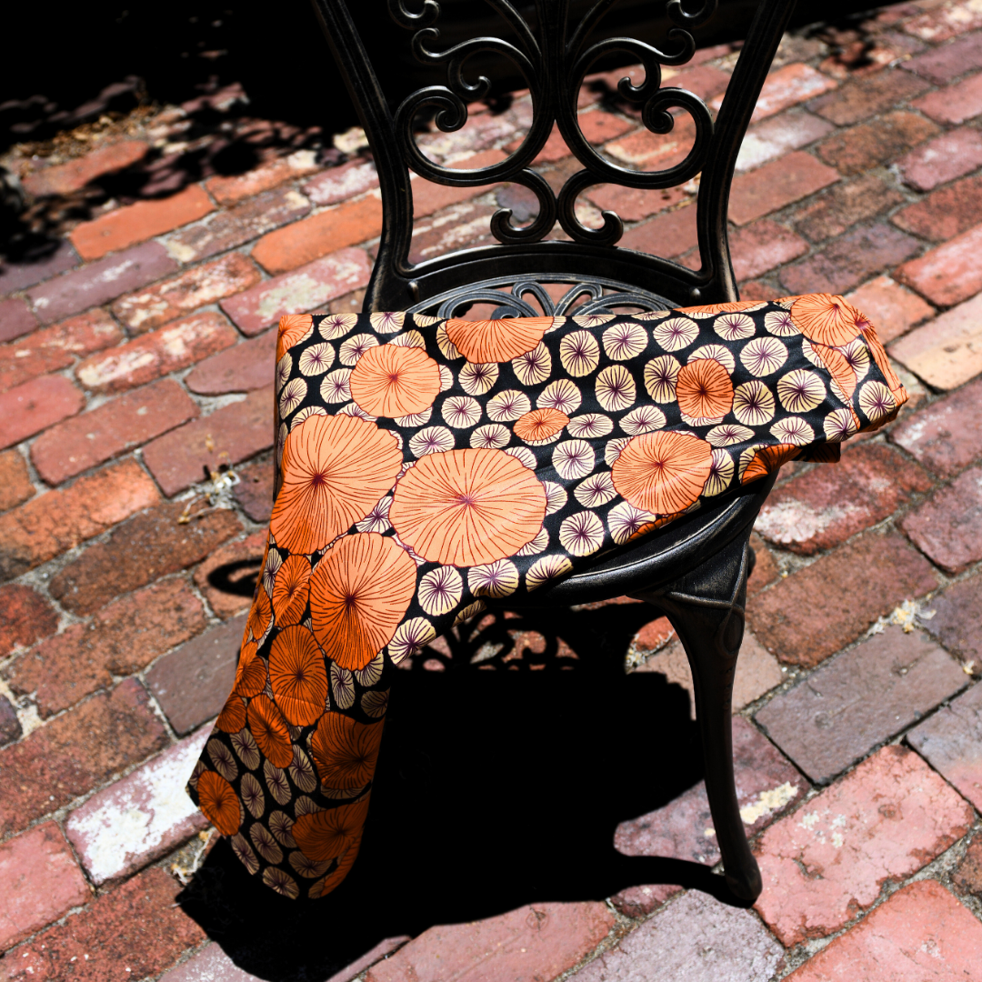 Skirt  Wrap Around  Orange Blossoms 2.png