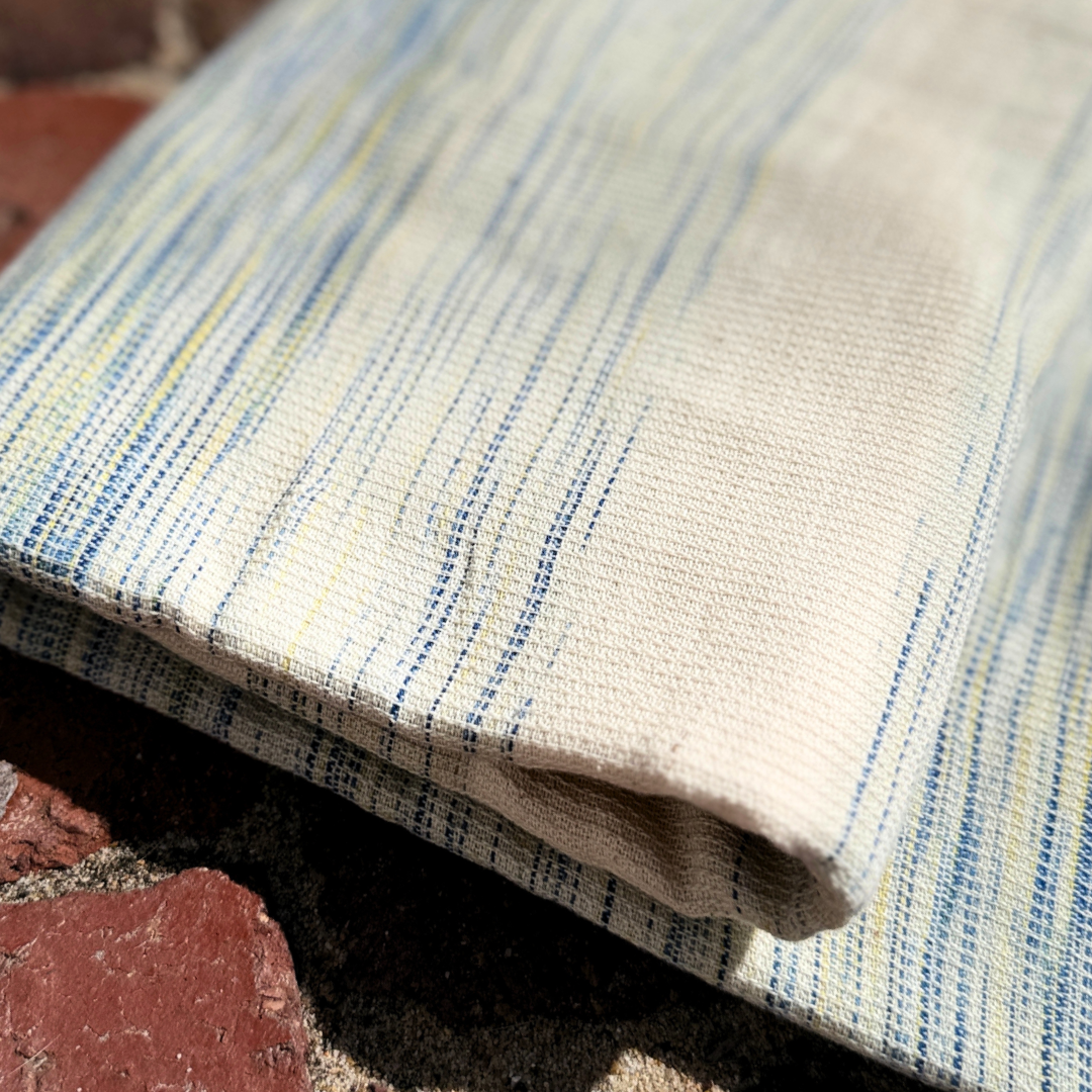 Throw | Handwoven | Blue Line