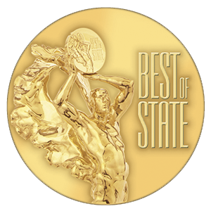 Utah Best of State award for wedding planning services by Duet Weddings & Events