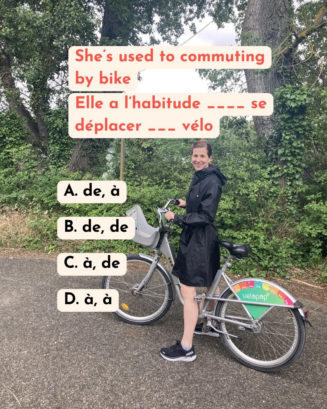 Quiz time with your fave friends &Agrave; and DE! 

On dit quoi? 

If you've been shaking your head about when the heck to use &Agrave; vs DE, a lot of it has to do with the verb in question.

And that requires some level of memorizing which verbs re