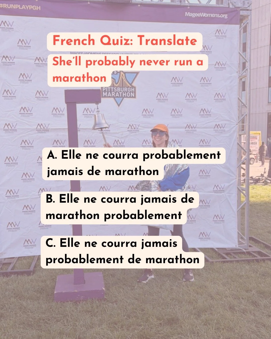 Where should we put "probablement"? 

Knowing where to put these words (adverbs) in French can be tricky because it depends on the TYPE of adverb and on the word length.

I broke down the four rules in my most recent podcast episode. Commen