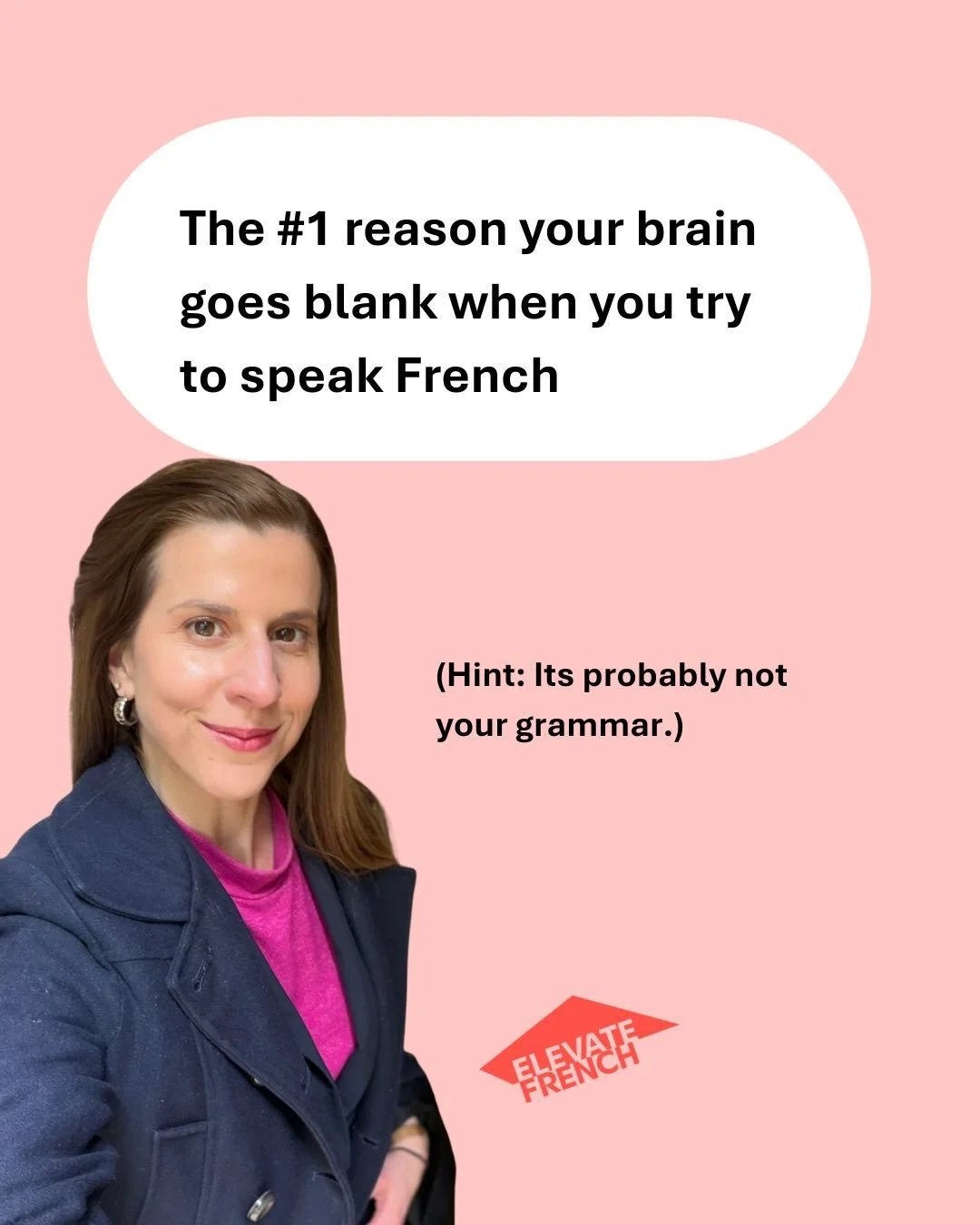 Are you guilty of reason #1, 2, 3, or 4? 🤔 

The problem isn&rsquo;t you or your level of motivation, non.

It&rsquo;s that you&rsquo;re not getting enough structured listening, speaking, and feedback. 

That&rsquo;s what will help you build to more