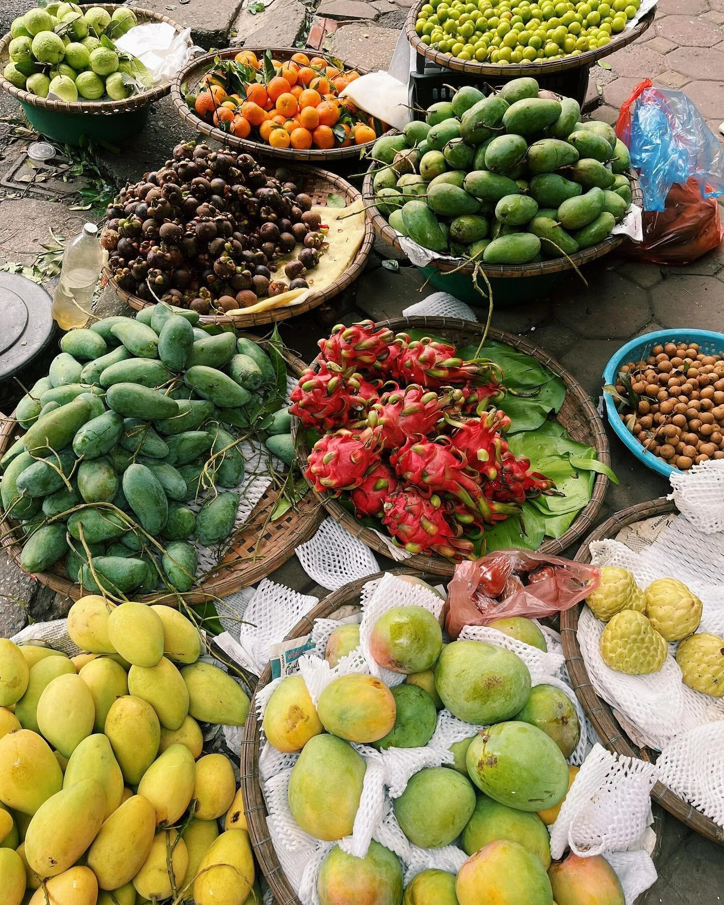First moments off the train in Hanoi