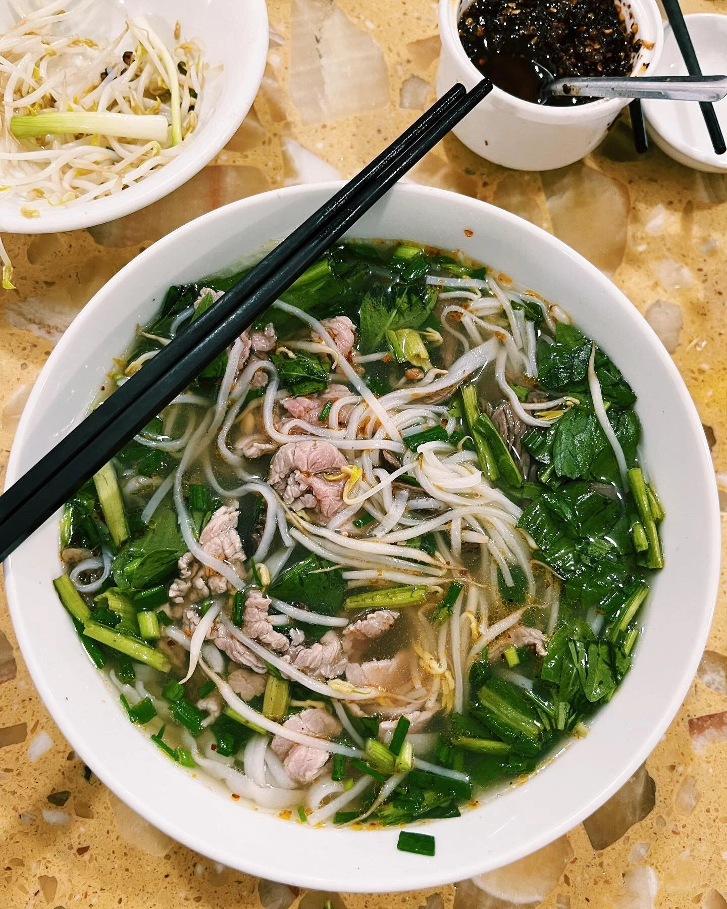 First time in Saigon, made better with @khoanguyen900 as a guide (thanks @mantalkfood) and seeing @ginstagra_amm and @danqdao 🇻🇳🥹🥰