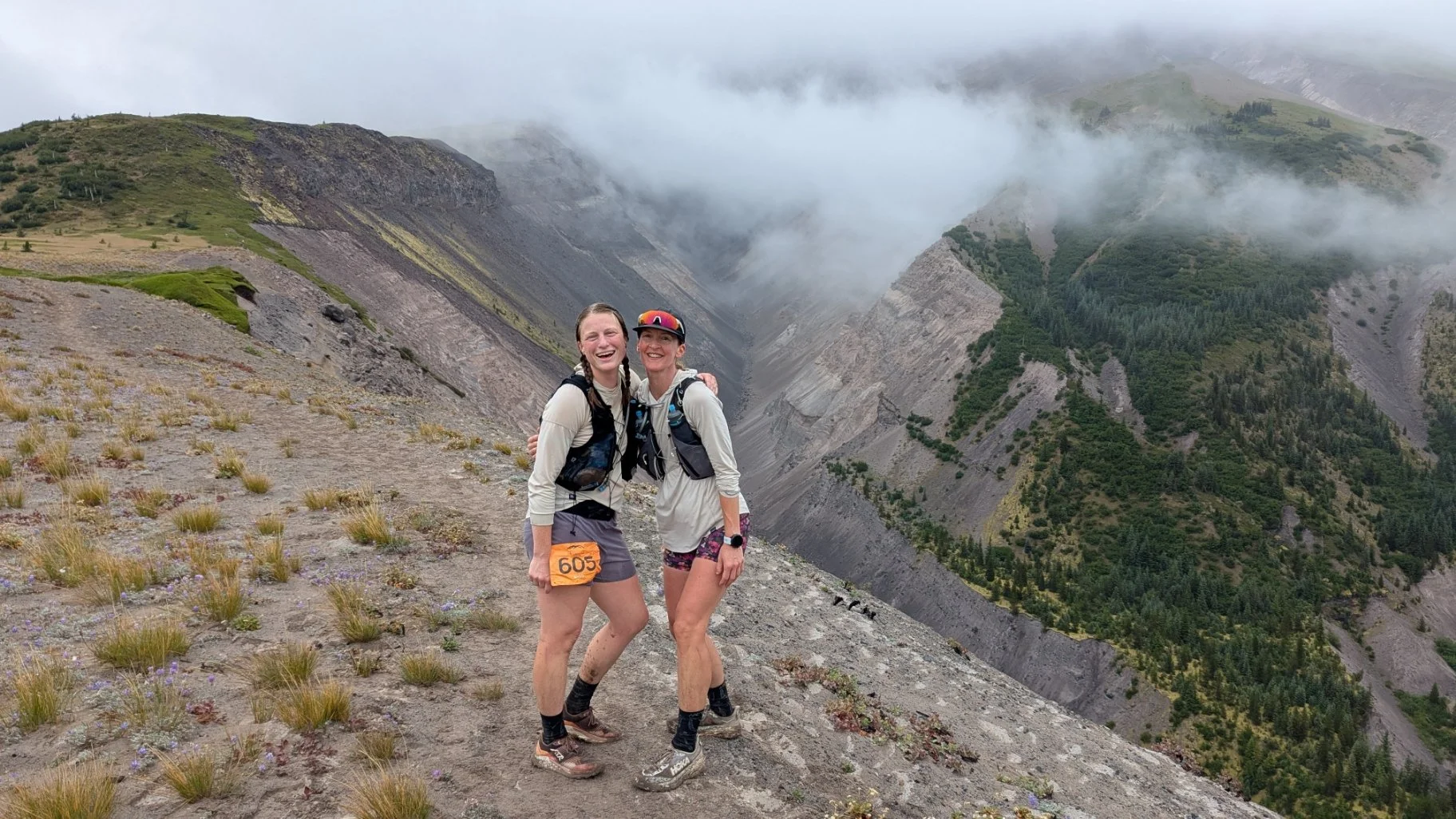 Loowit Trail in a Day: August Mt. St. Helens Circumnavigation with the Volcanic 50k Race