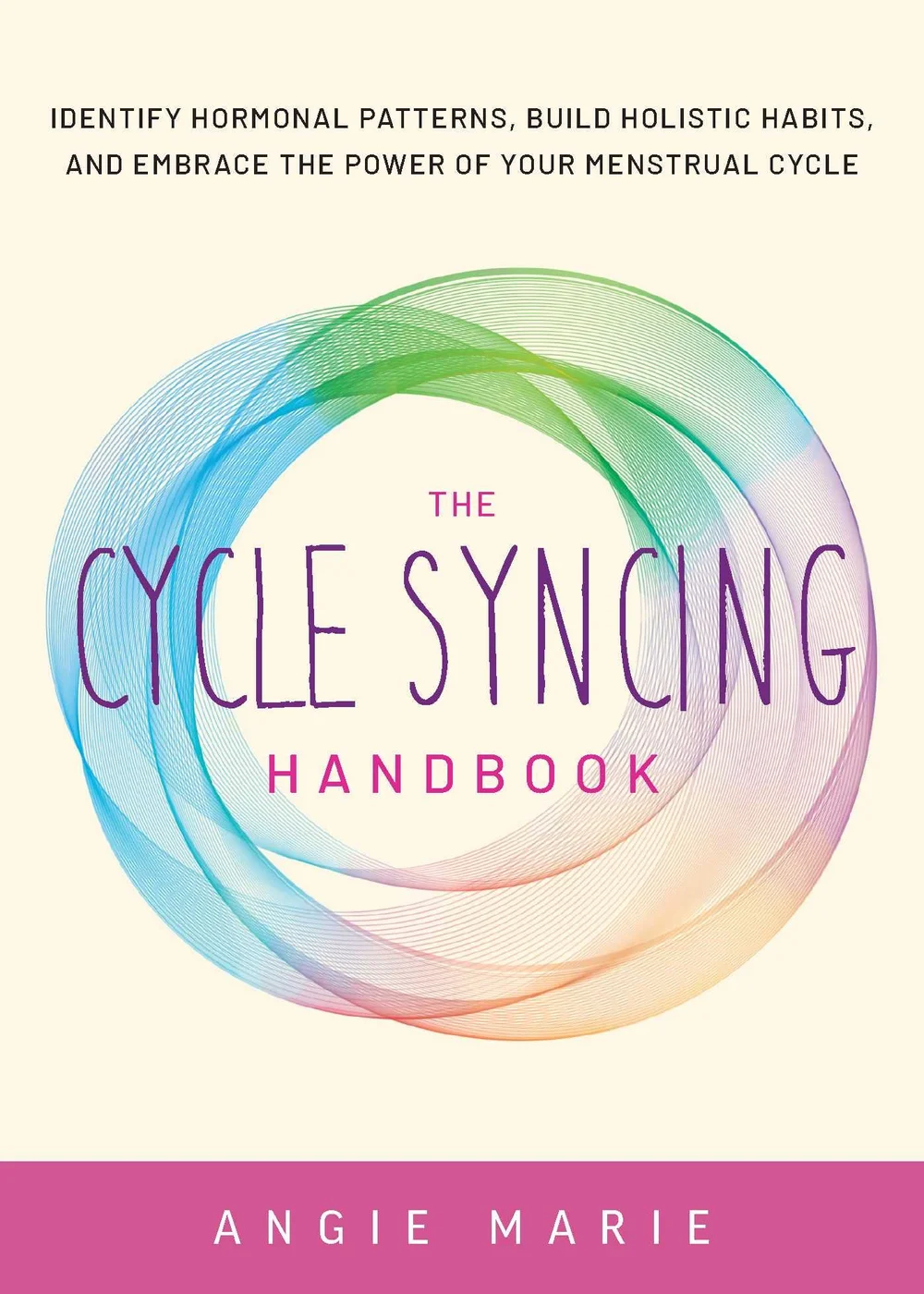 The Cycle Syncing Handbook by Angie Lake, book cover