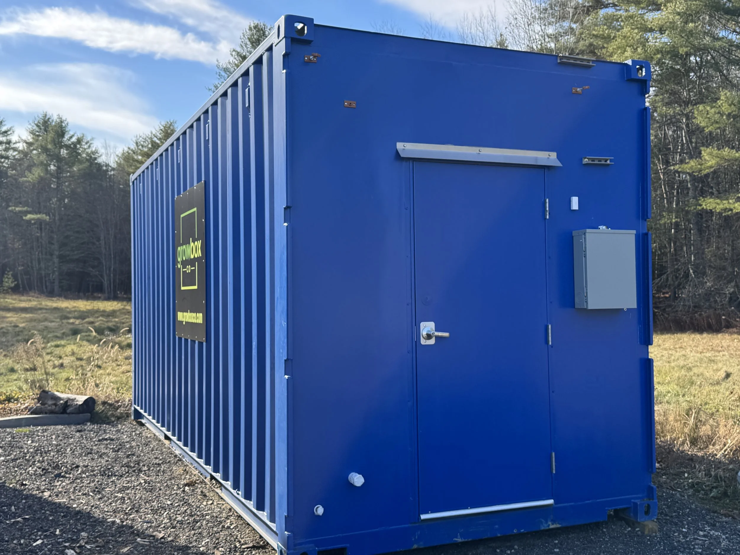 20' High Cube Flower Container