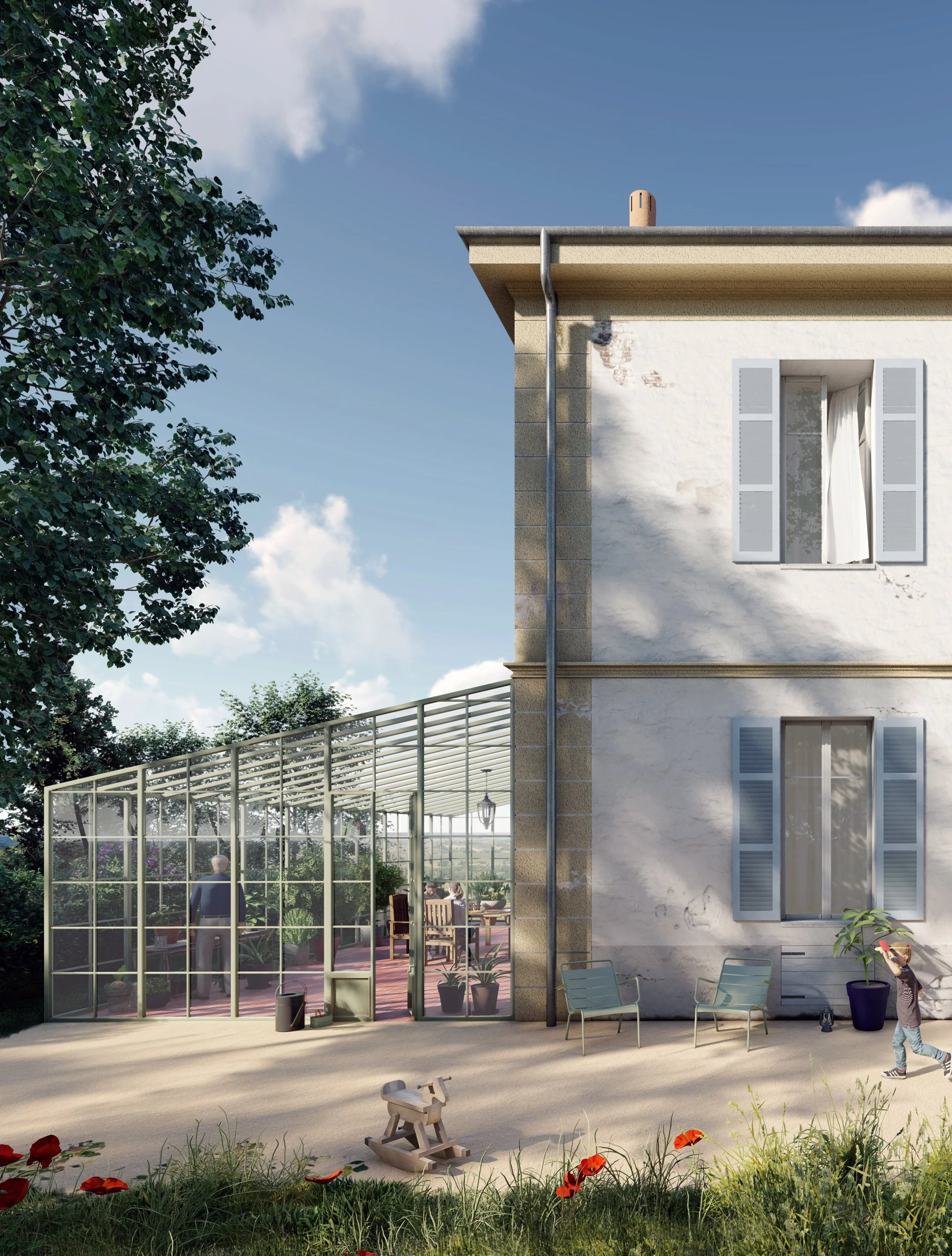 Farmhouse extension