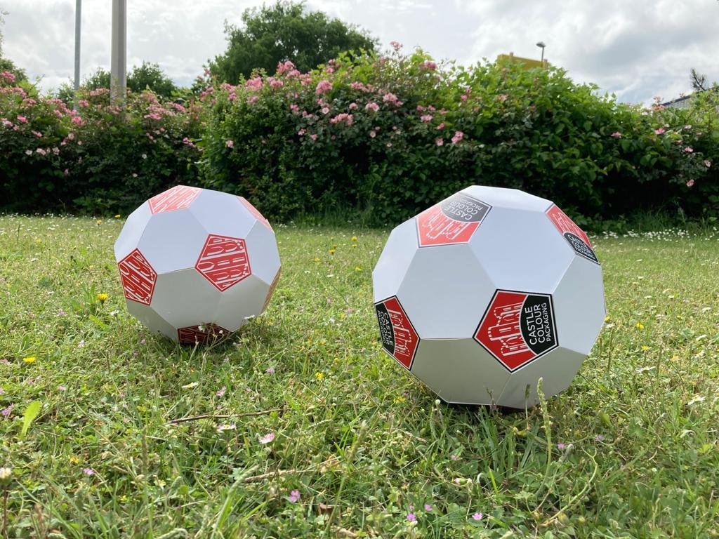 Our Exclusive Cartonboard Football