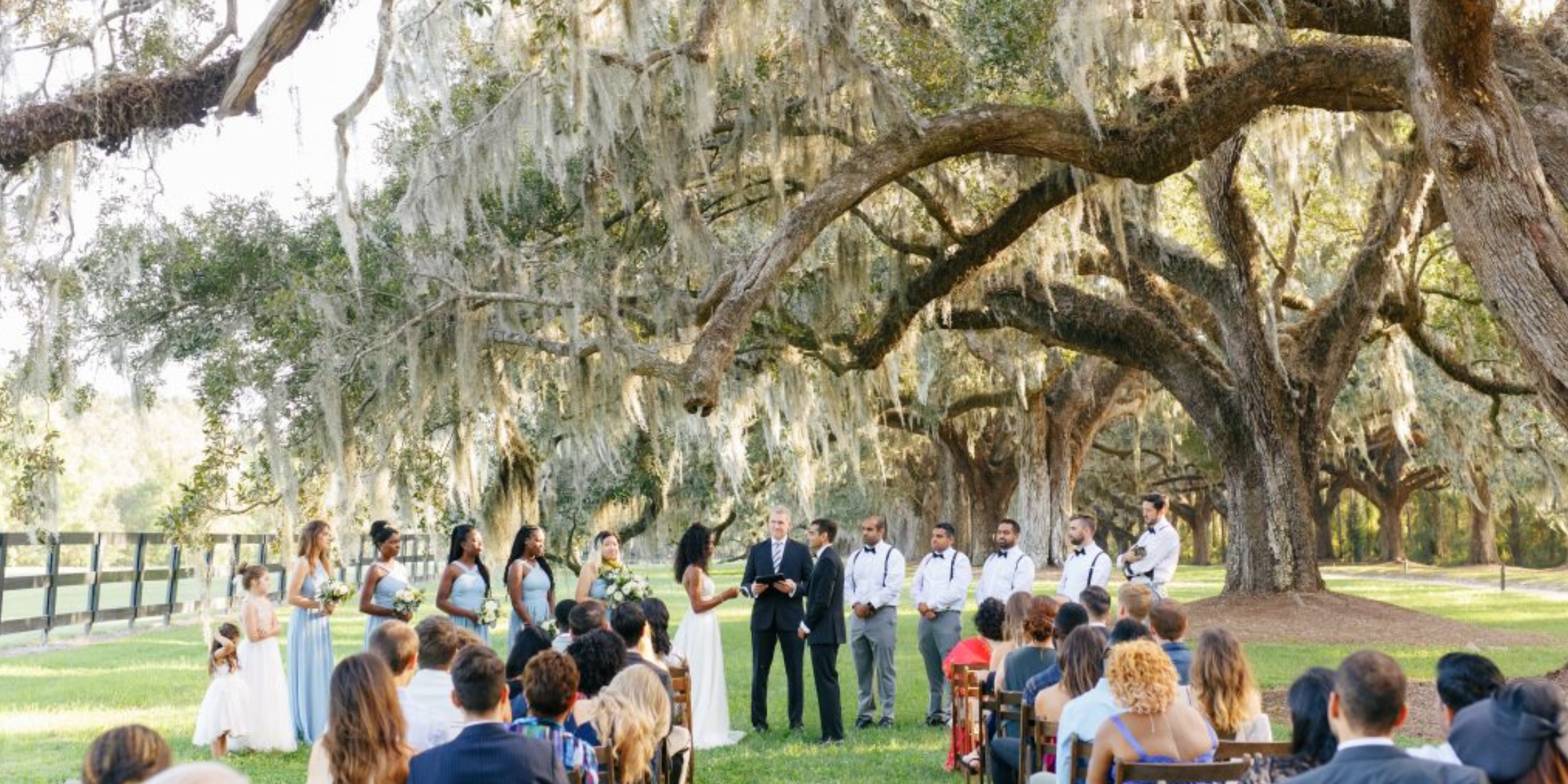 Boone Hall Plantation Wedding Ceremony
