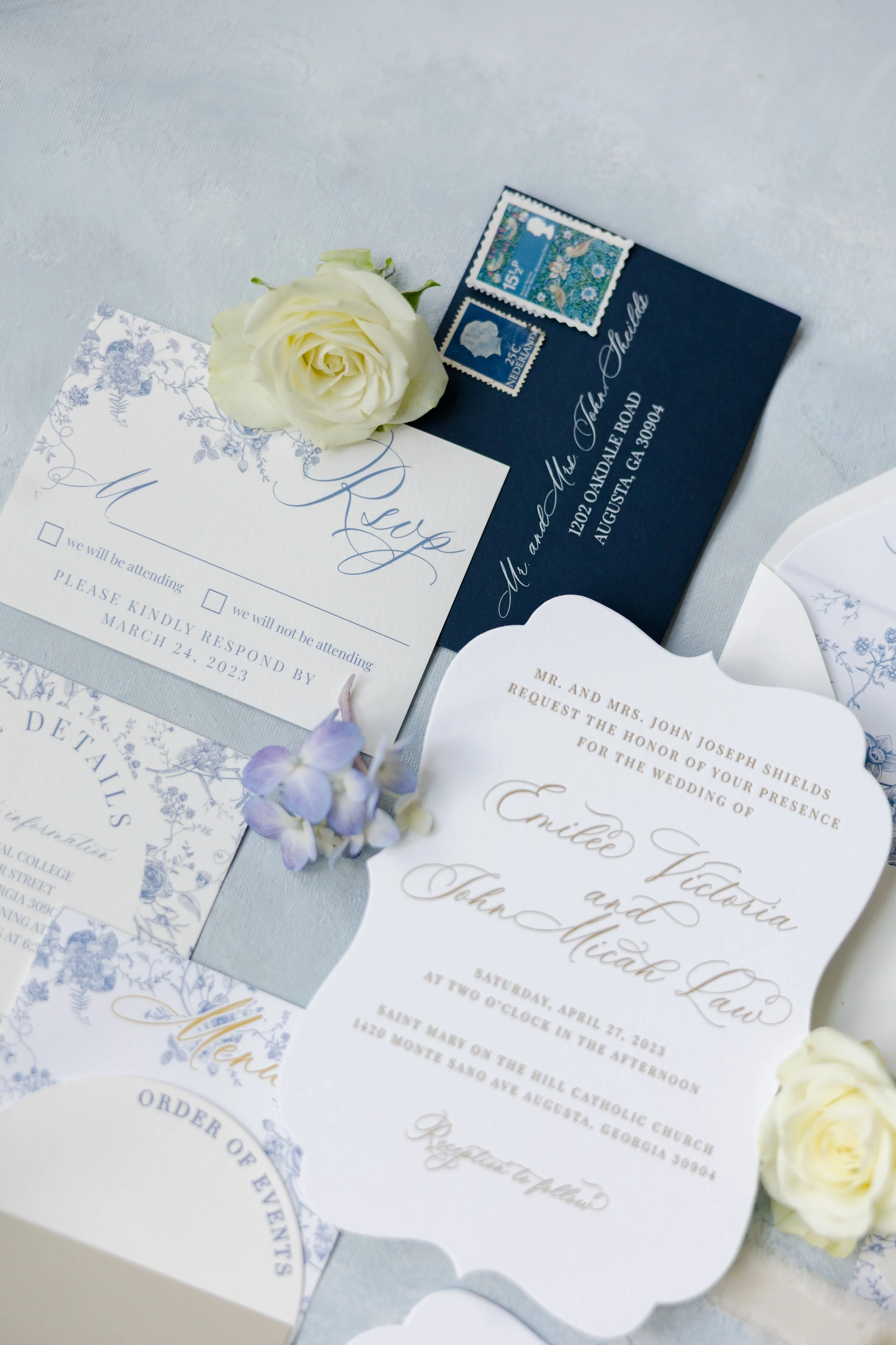 Hartsy Designs | Custom Wedding Invitations & Stationery | Augusta, GA