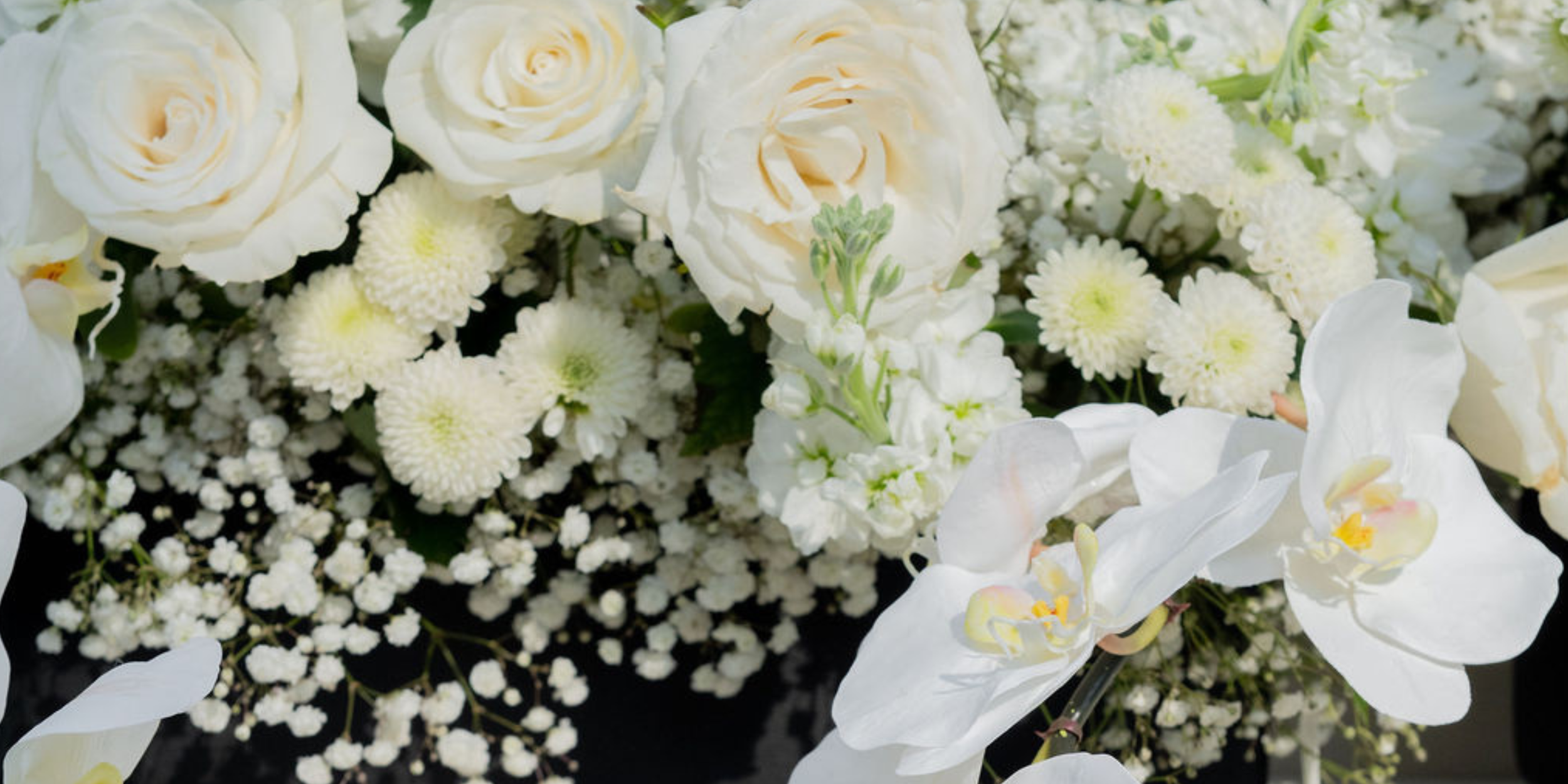 Hartsy Designs | Wedding flowers from client ceremony