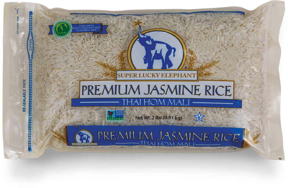 Premium Jasmine Rice - Thai Hom Mali — Super Lucky Elephant