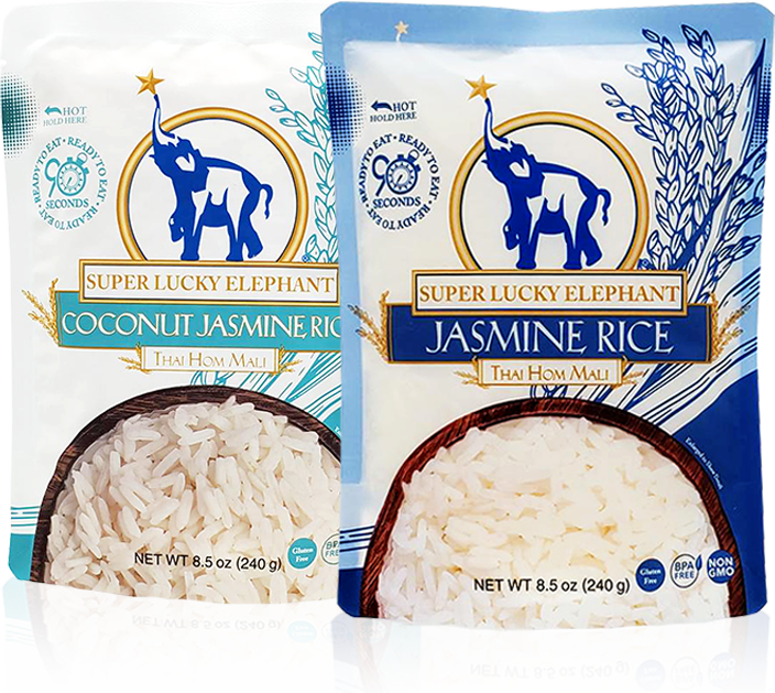 Elephant Rice Pre Steam Our Products — Super Lucky Elephant