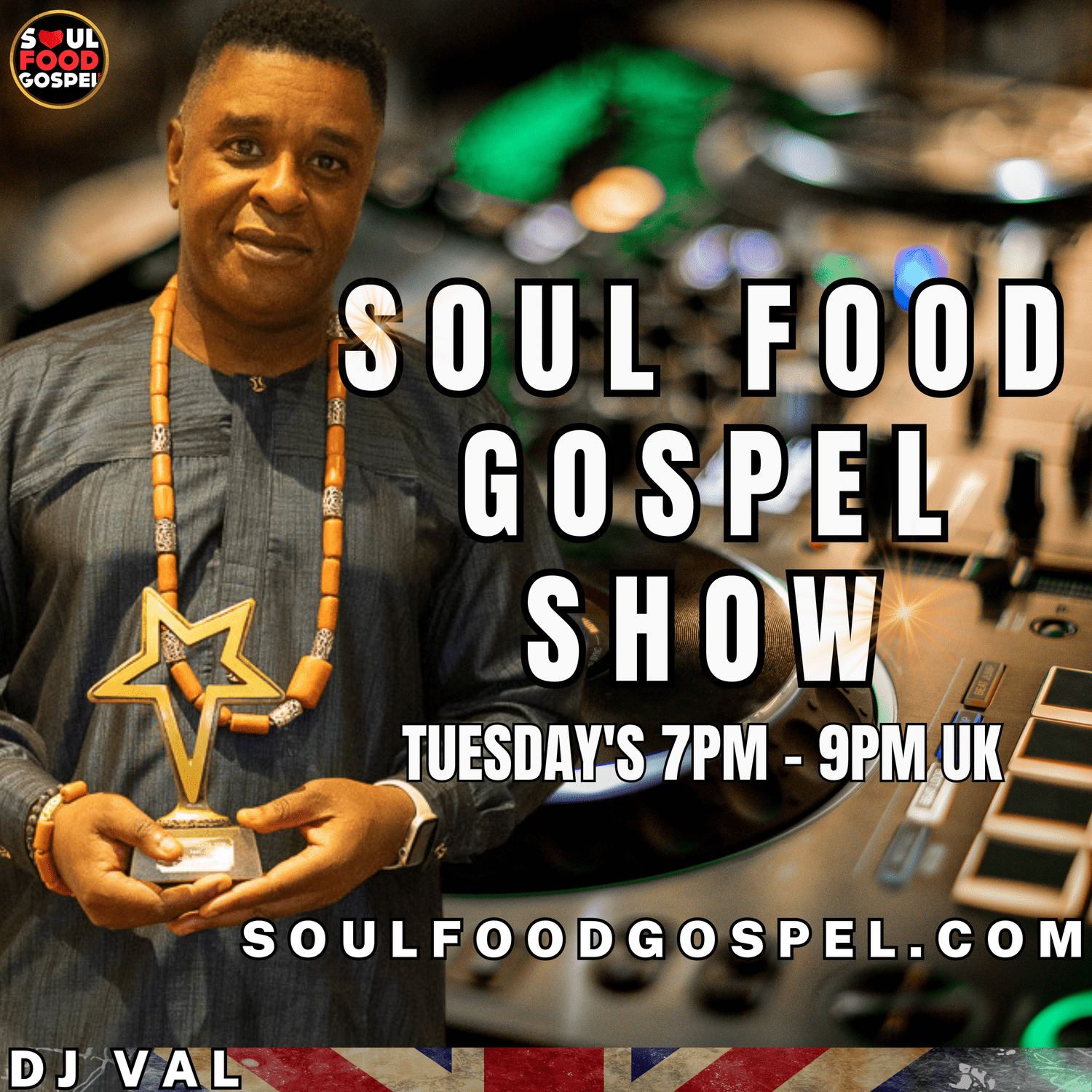 Soul Food Gospel Show E552 - DJ Val episode artwork