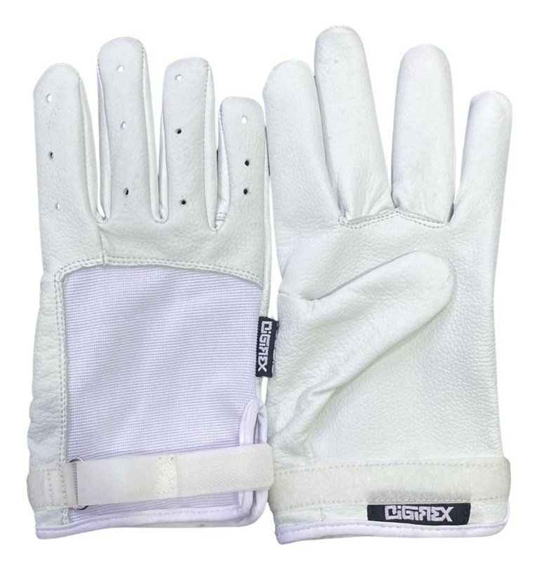 White Customizable Handball Gloves