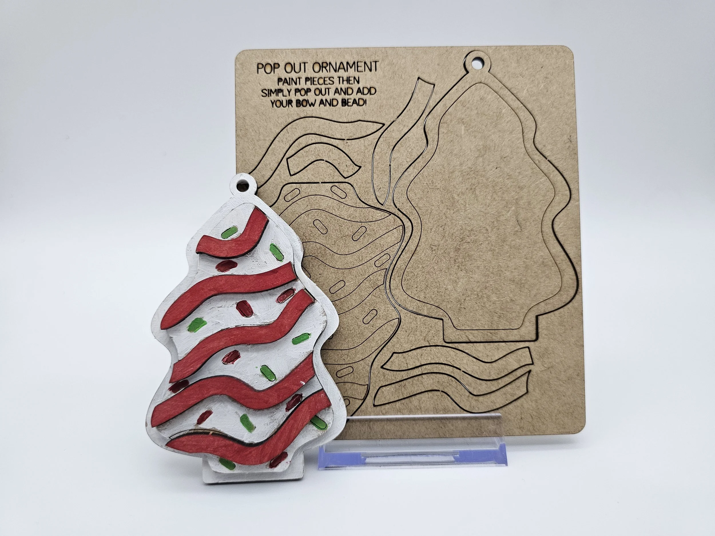 Christmas Tree Pop Out Craft
