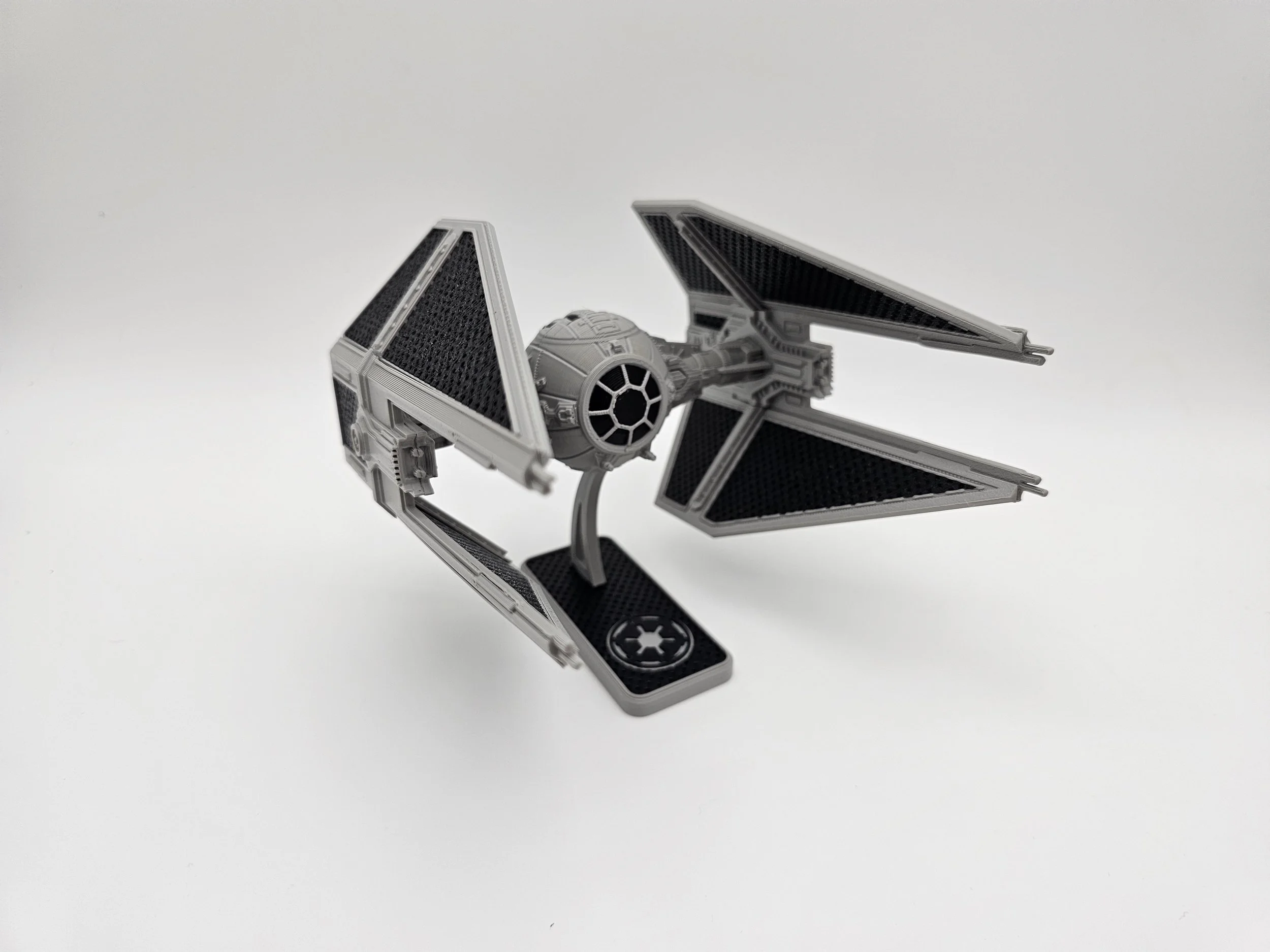 Star Wars Tie Interceptor Cut Out - 3D prints