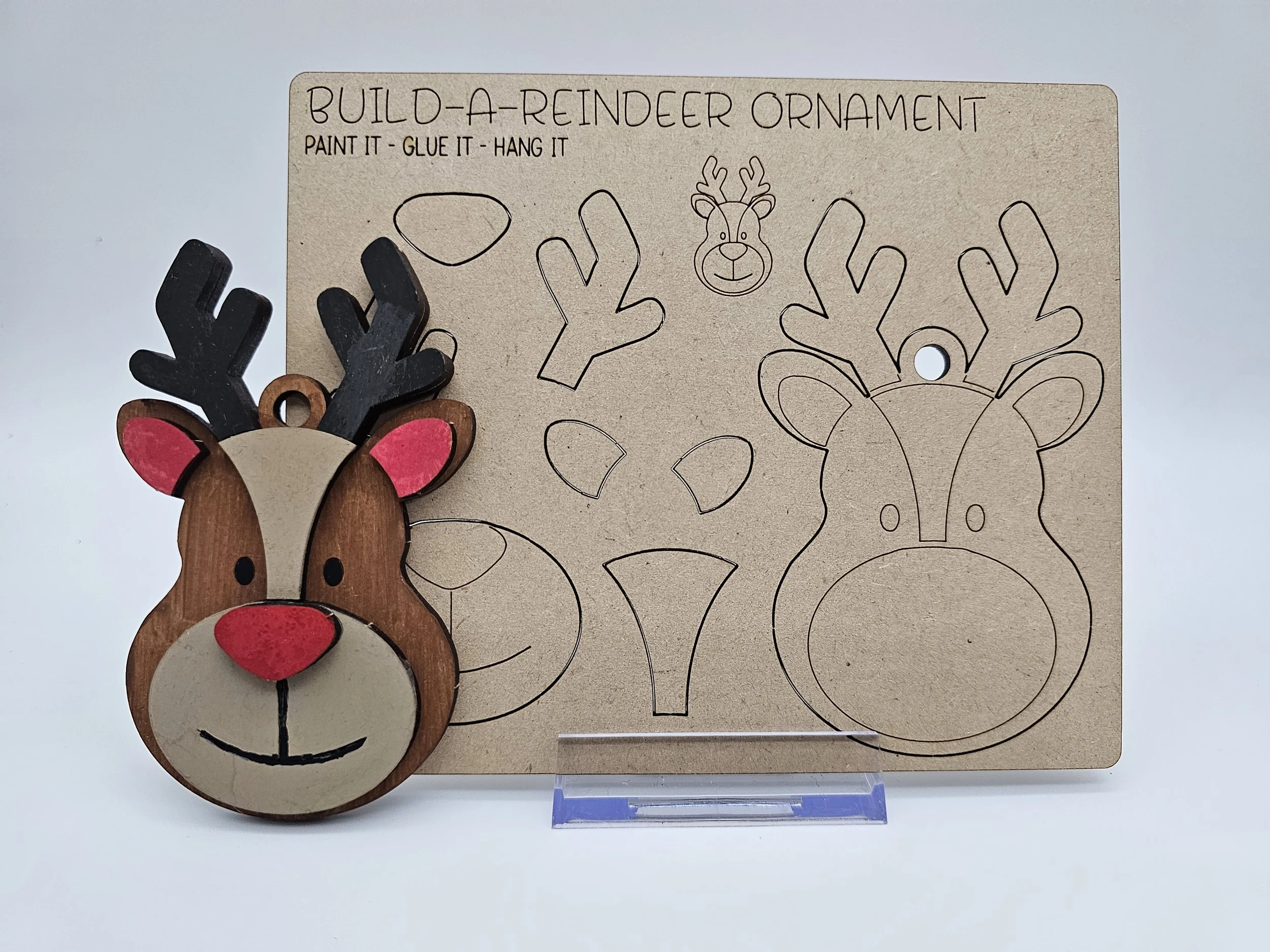Reindeer Pop Out Craft