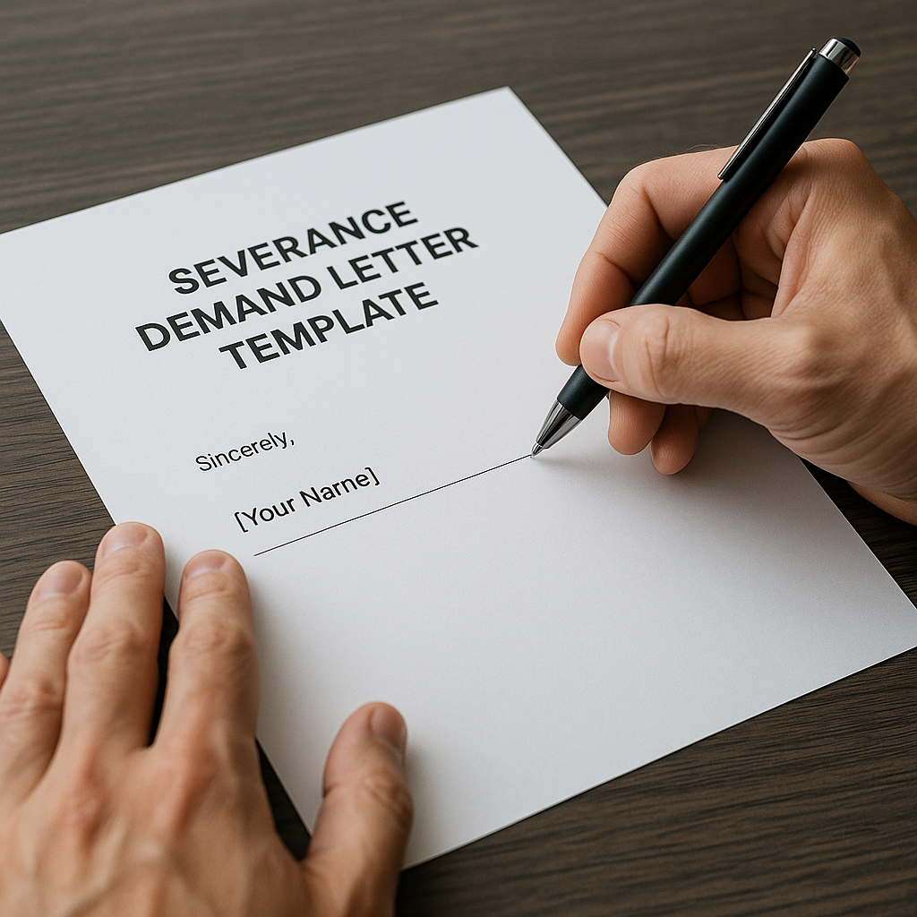 DIY Severance Demand Letter