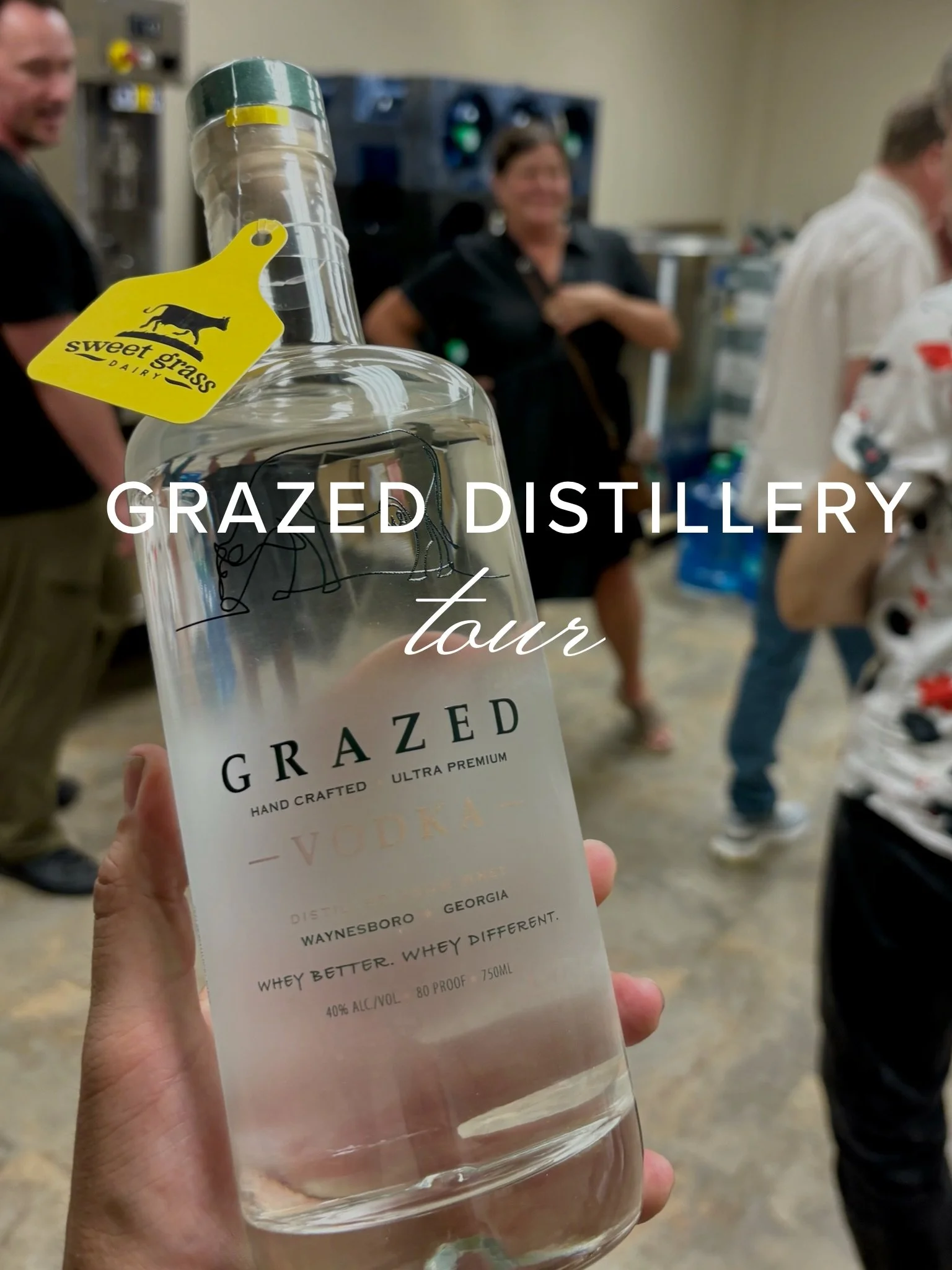 Prepping for launch 🚀 

Can you even have a vodka tasting without first touring the distillery? Hardly. 

A HUGE thanks to Cory from Grazed Vodka for the distillery tour / tasting. 

Next on tap: Grazed Vodka Launch 
🗓️ THIS FRI August 7 / 4-7 PM ?