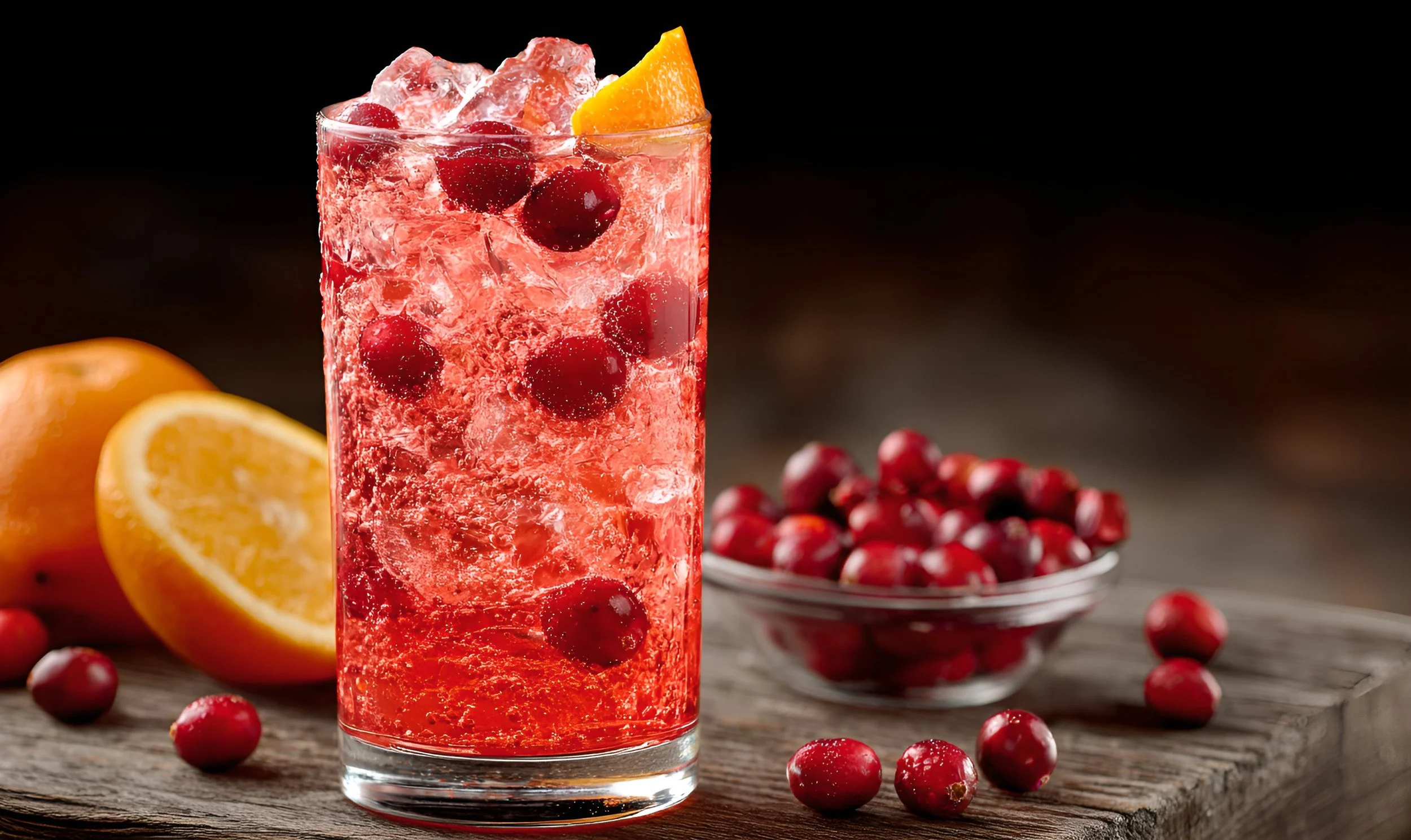 Cranberry Gin Fizz