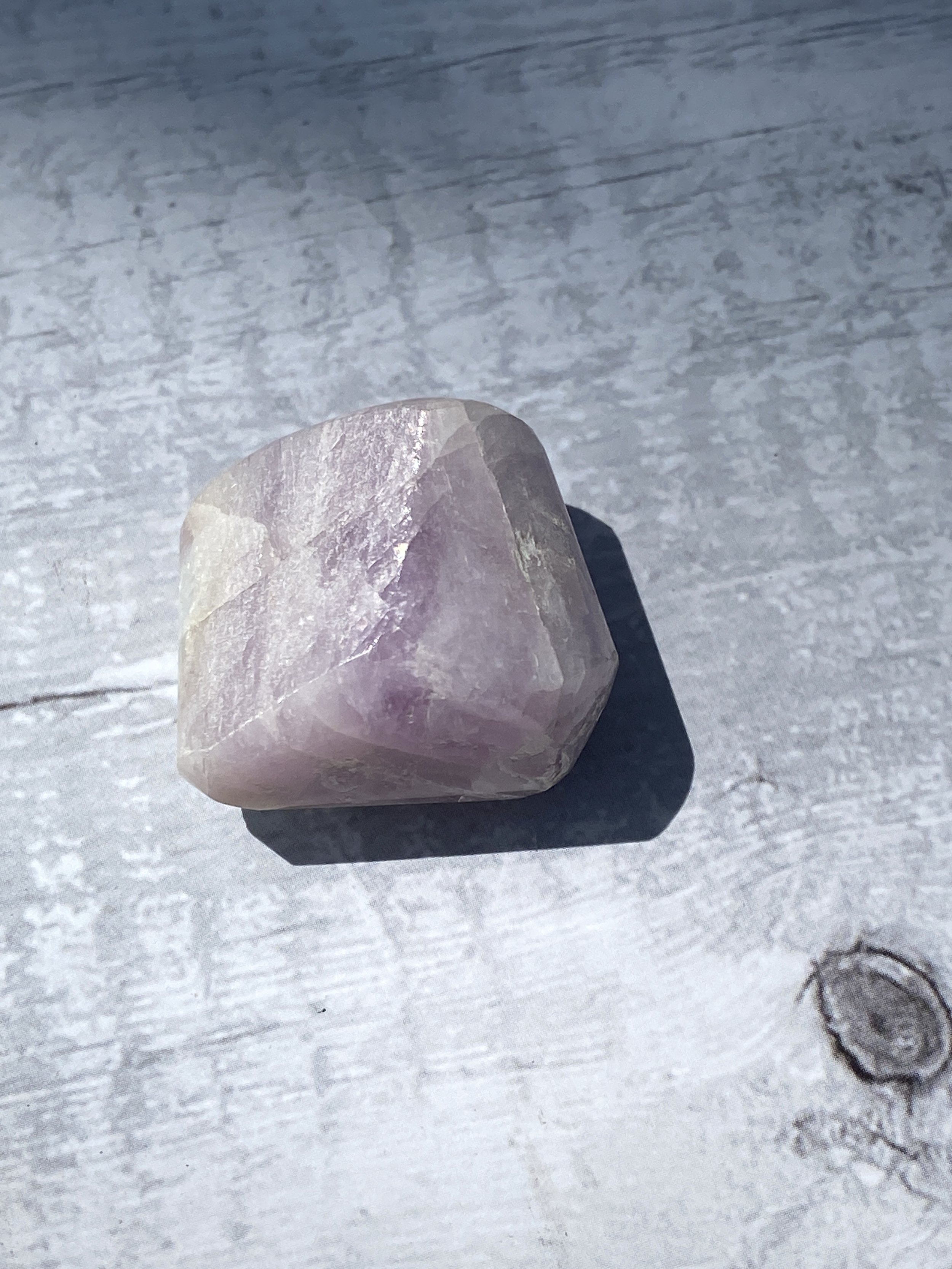 Kunzite Tumbled and Polished