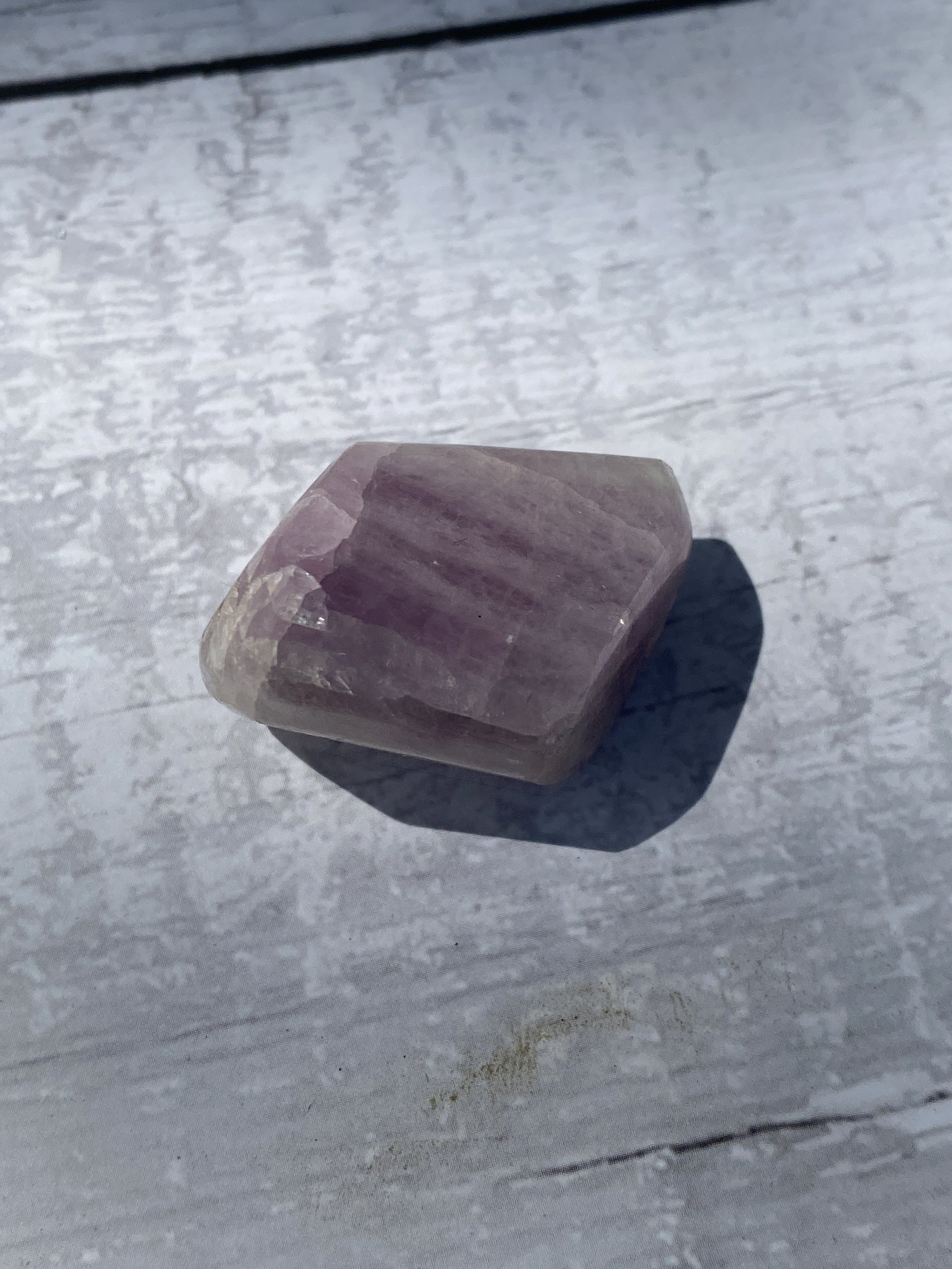 Kunzite tumbled
