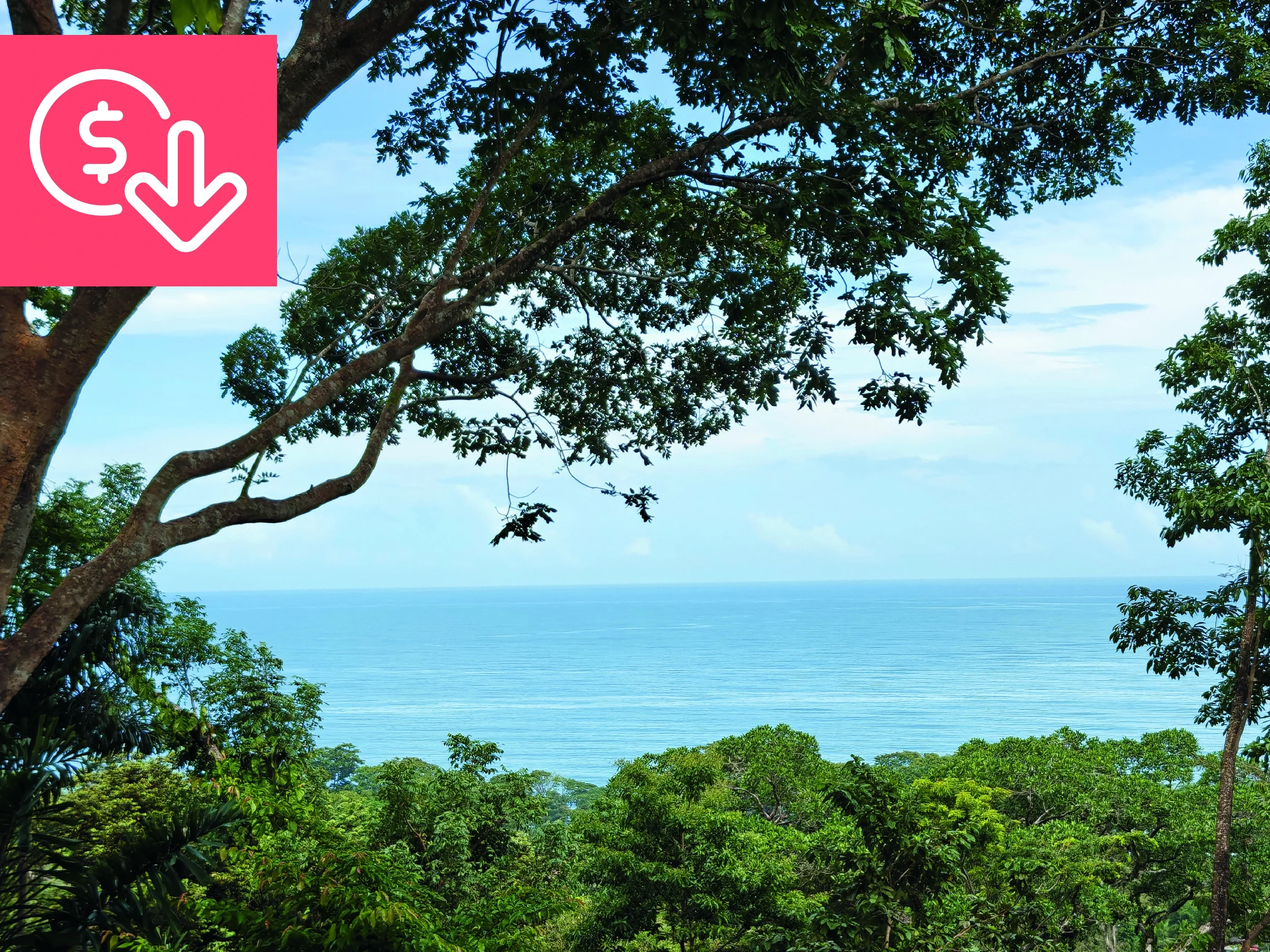 $1,217,160 - 6,763m² Ocean View Development Land for Sale in Puerto Viejo