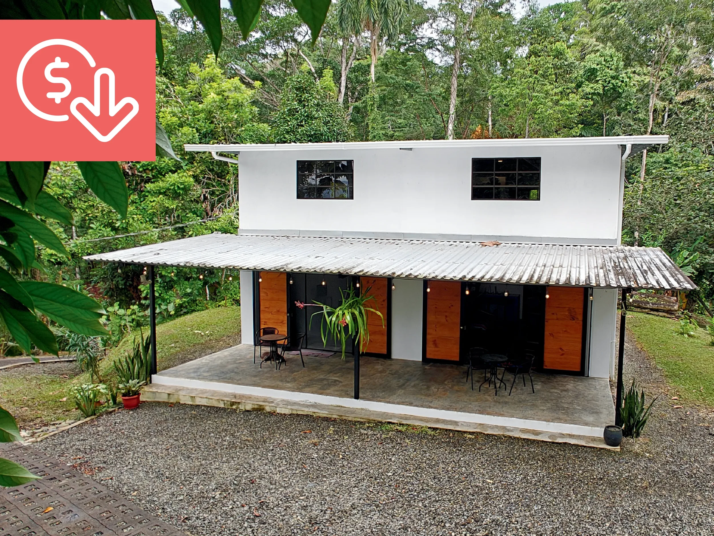 $288,000 - 2 Bd/2.5 Ba - Duplex with Loft on 1 Hectare of Land Near Punta Uva