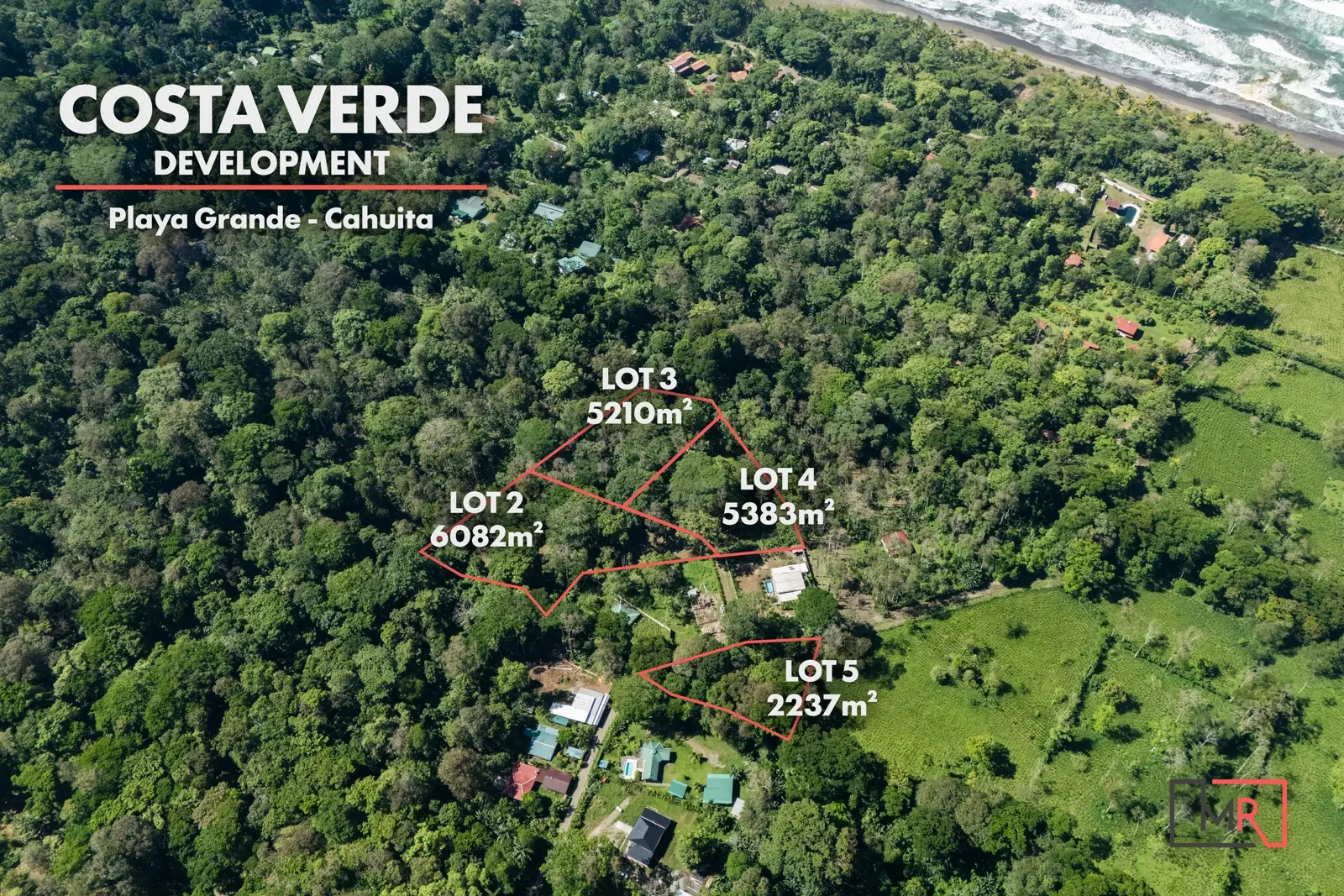 Titled Lots Near Playa Grande Beach, Cahuita – Starting at $45 per m²