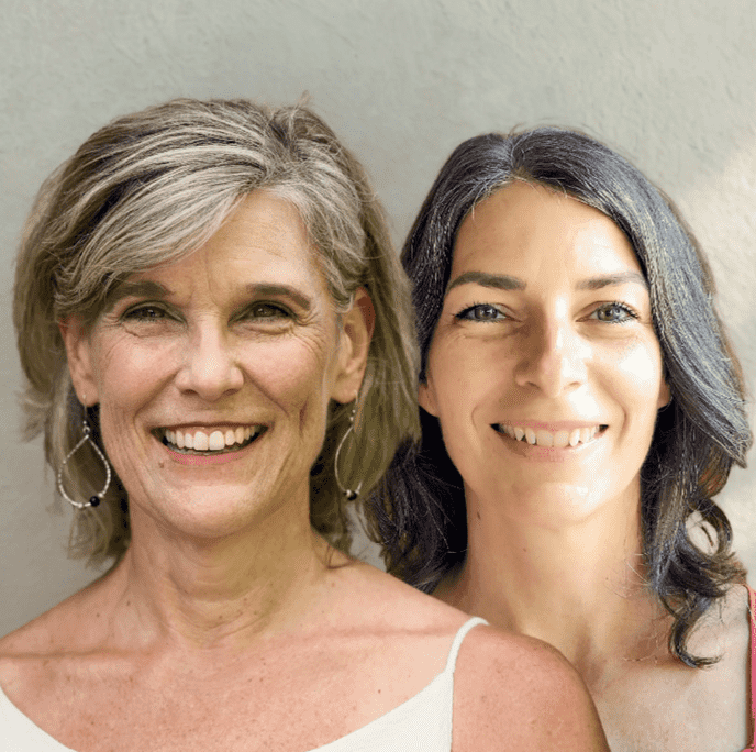 Meg and Raina Headshots