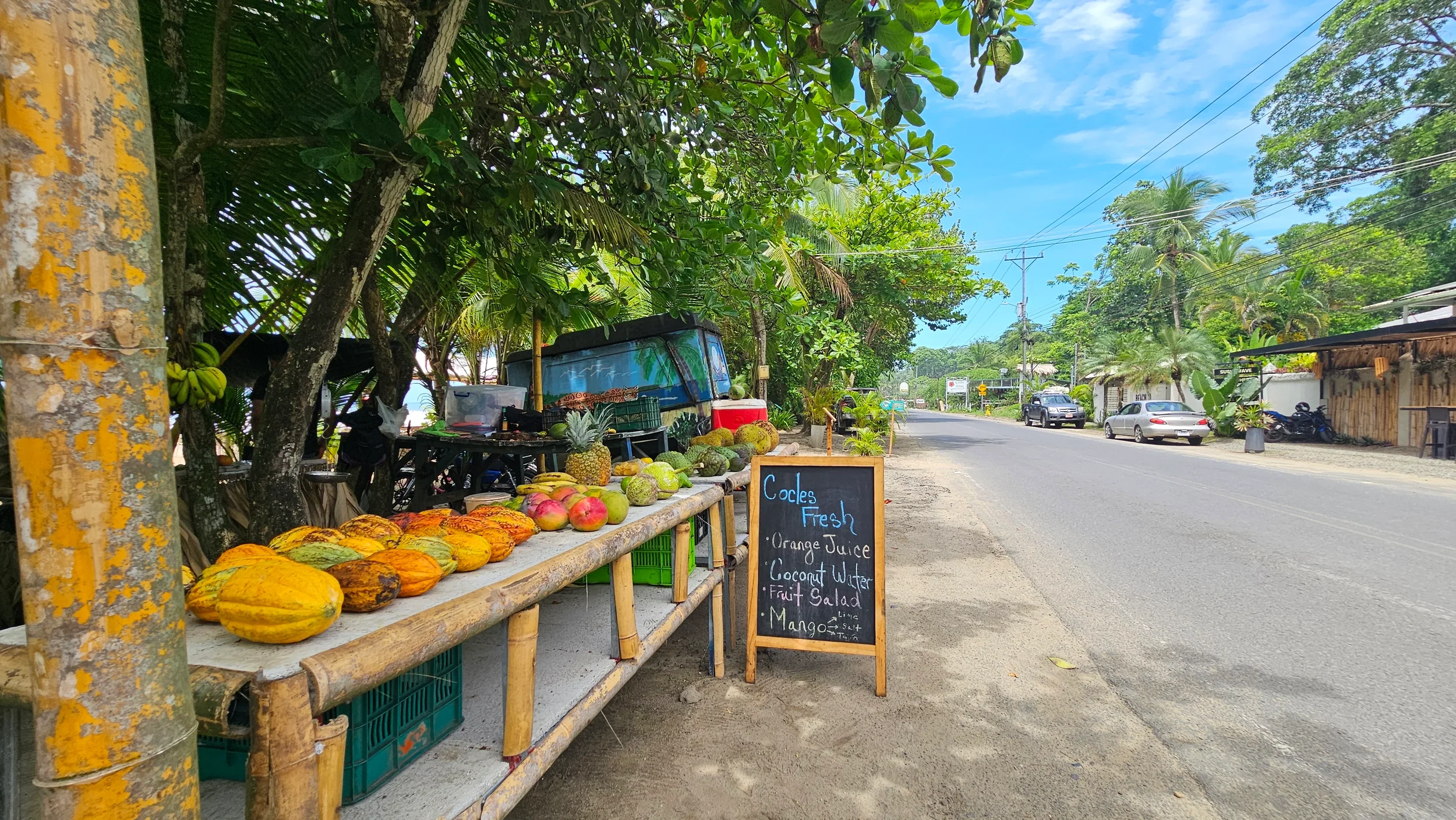 Playa Cocles beach and jungle, Puerto Viejo Costa Rica